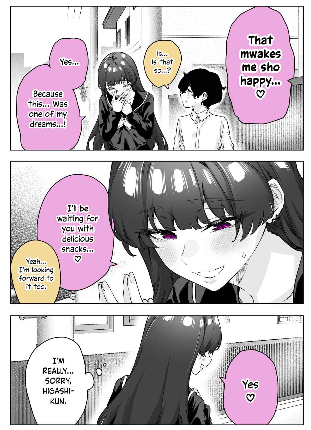 Page 3 Chapter 58 I Thought She Was a Yandere, but Apparently Shes Even Worse