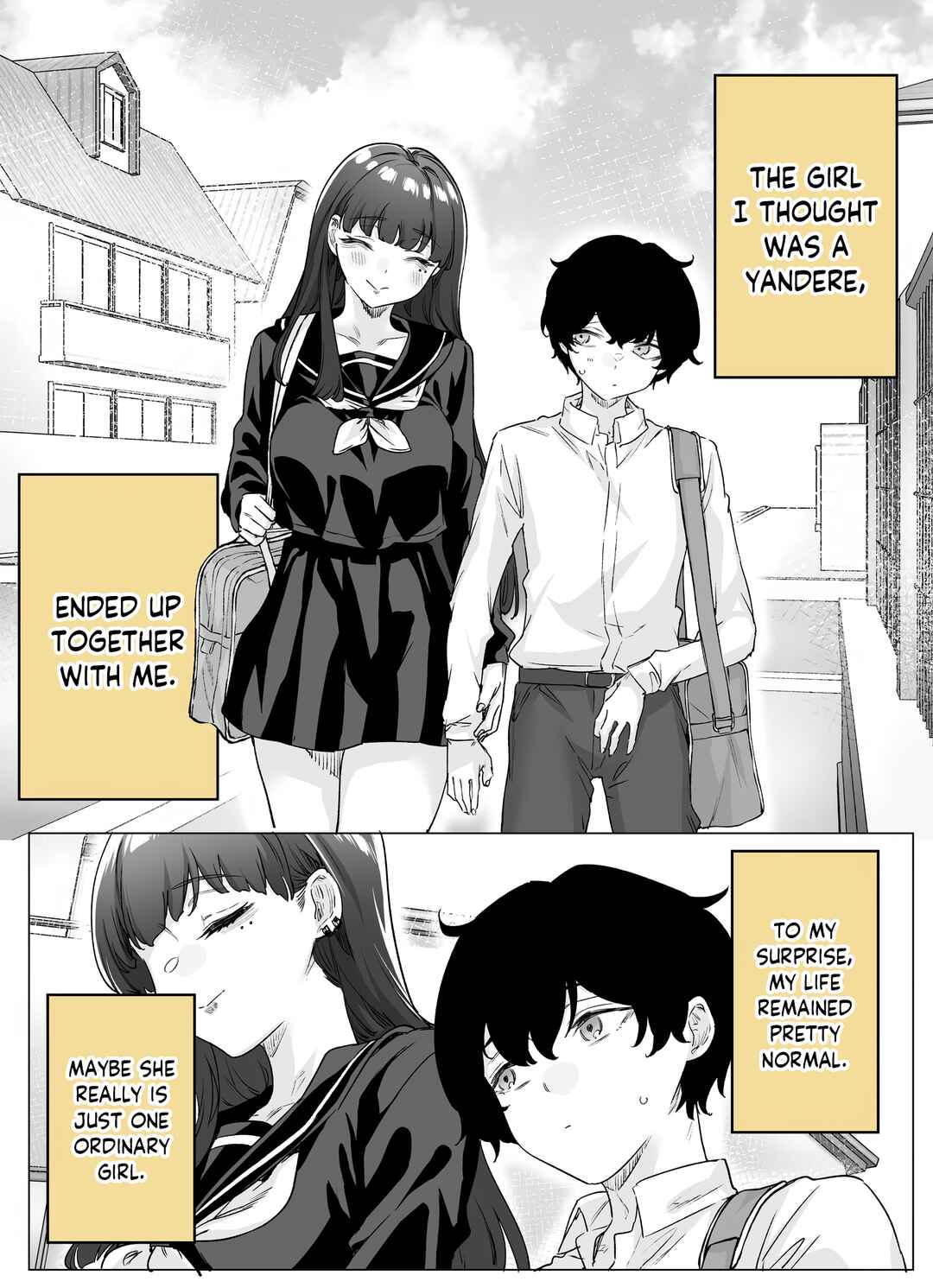 Page 1 Chapter 13 I Thought She Was a Yandere, but Apparently Shes Even Worse