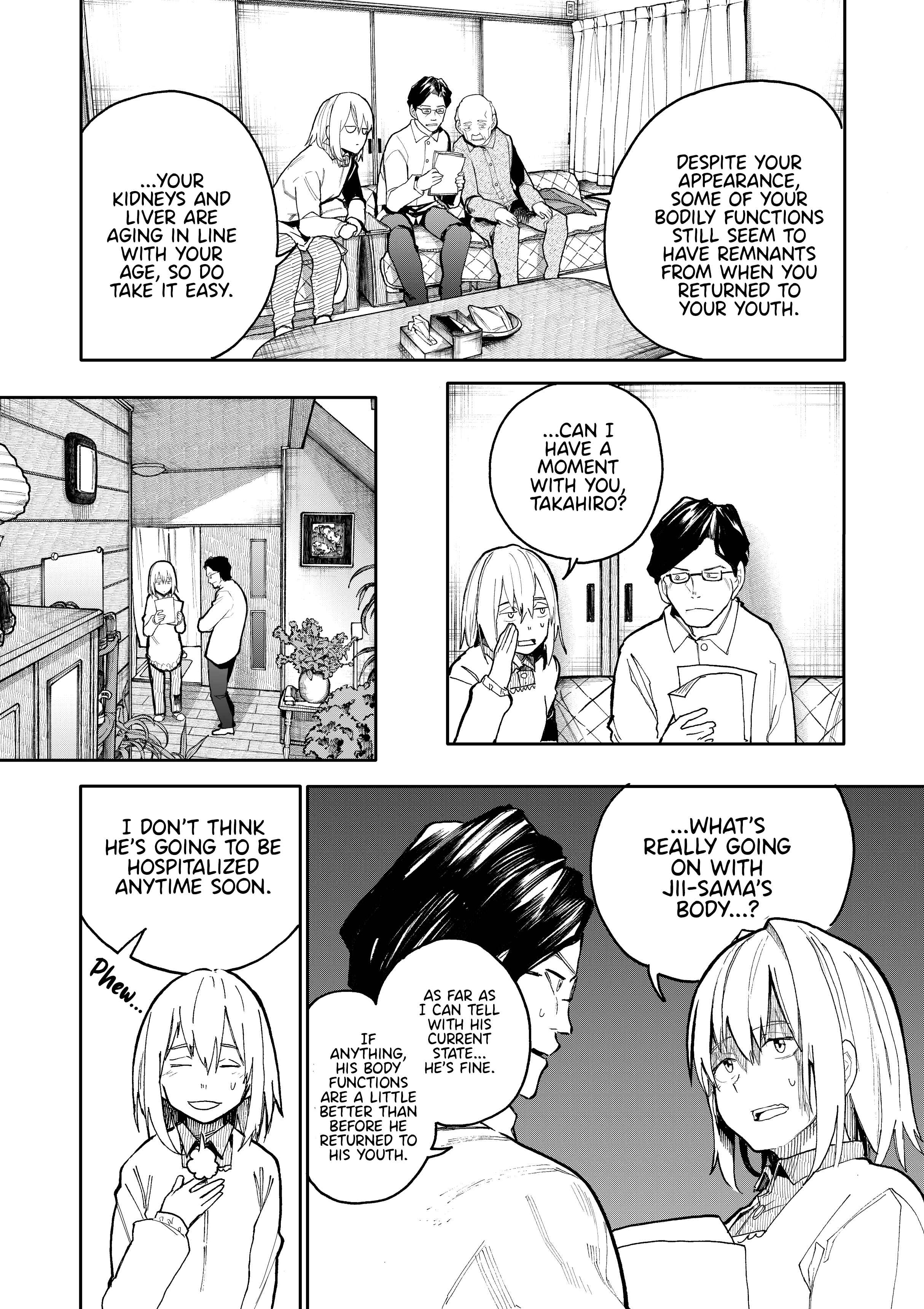 Page 1 Chapter 49 Jiisan Baasan Wakagaeru