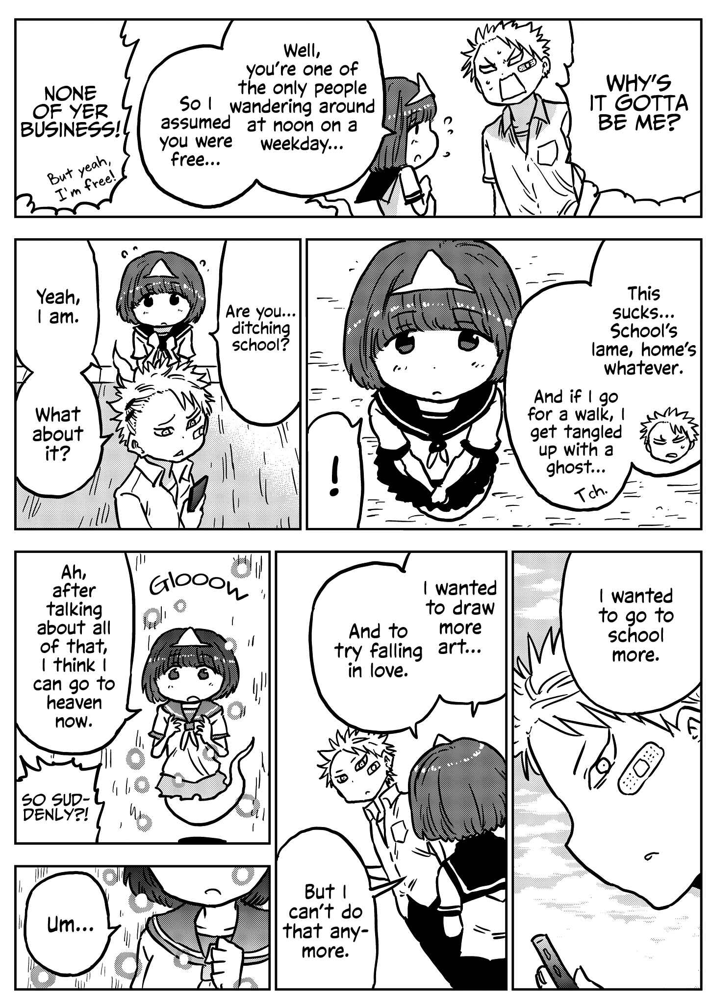 Page 2 Chapter Unknown_a73f Beginner Ghost-chan Comic