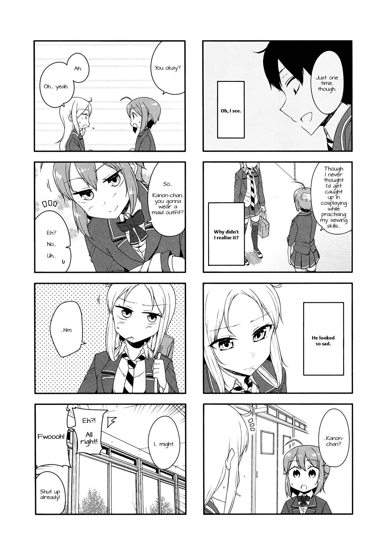 Page 10 Chapter 30 Hazuki Kanon wa Amakunai.