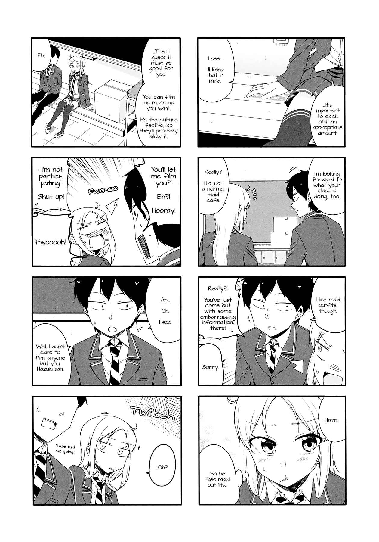Page 5 Chapter 30 Hazuki Kanon wa Amakunai.