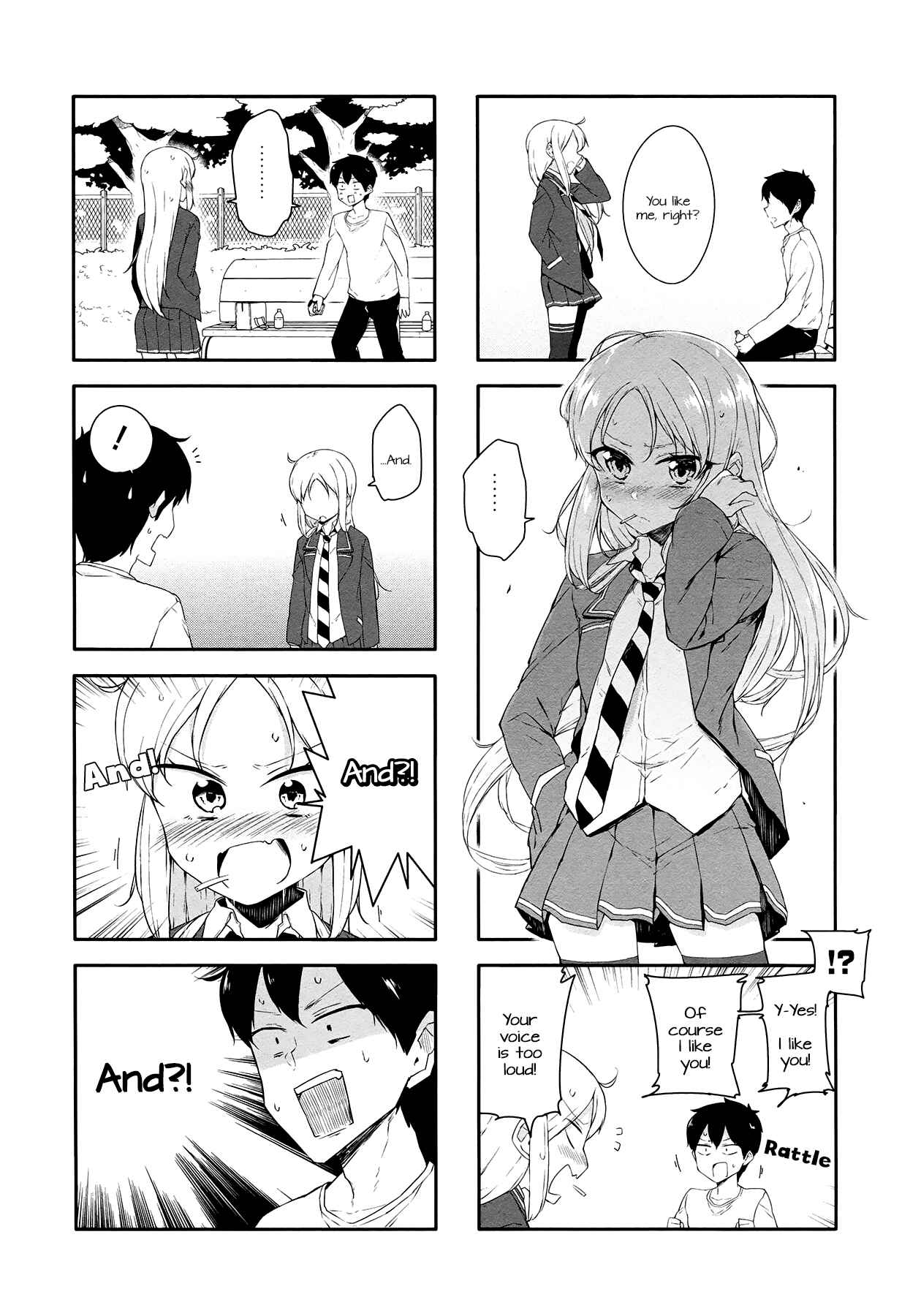Page 9 Chapter 36 Hazuki Kanon wa Amakunai.