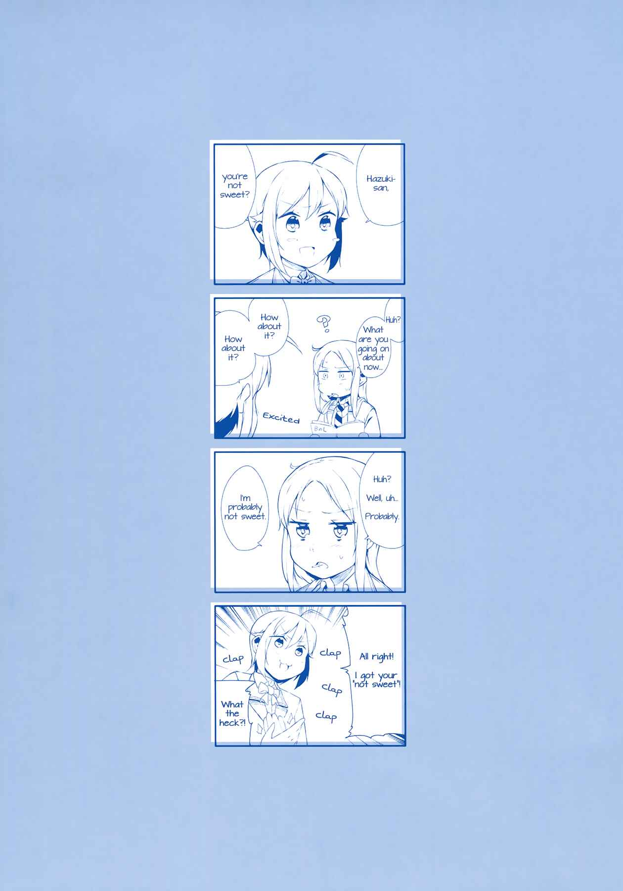 Page 12 Chapter 13 Hazuki Kanon wa Amakunai.