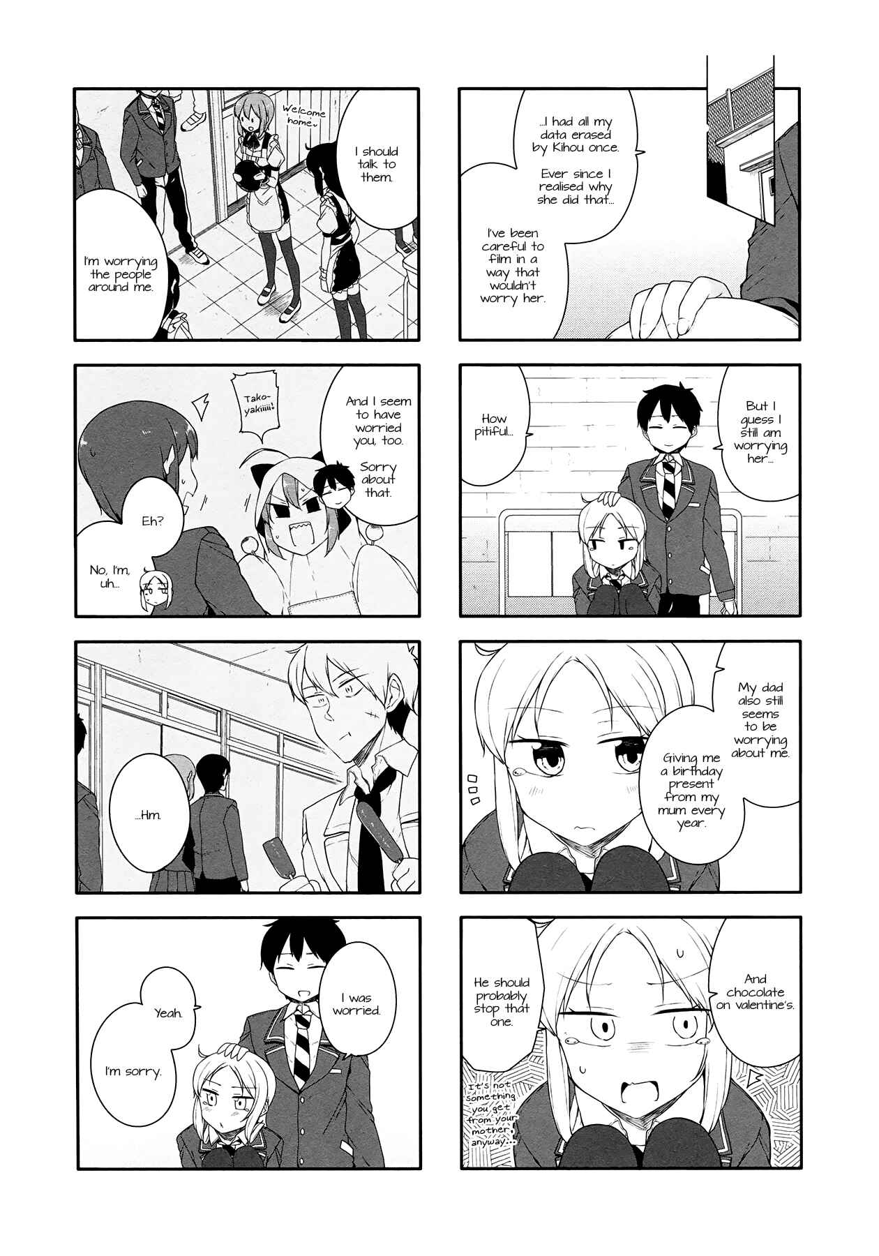 Page 9 Chapter 32 Hazuki Kanon wa Amakunai.