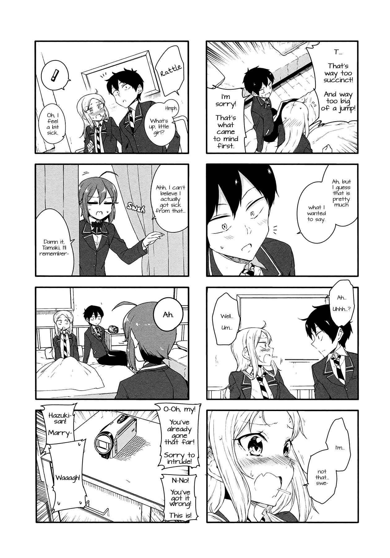 Page 10 Chapter 37 Hazuki Kanon wa Amakunai.