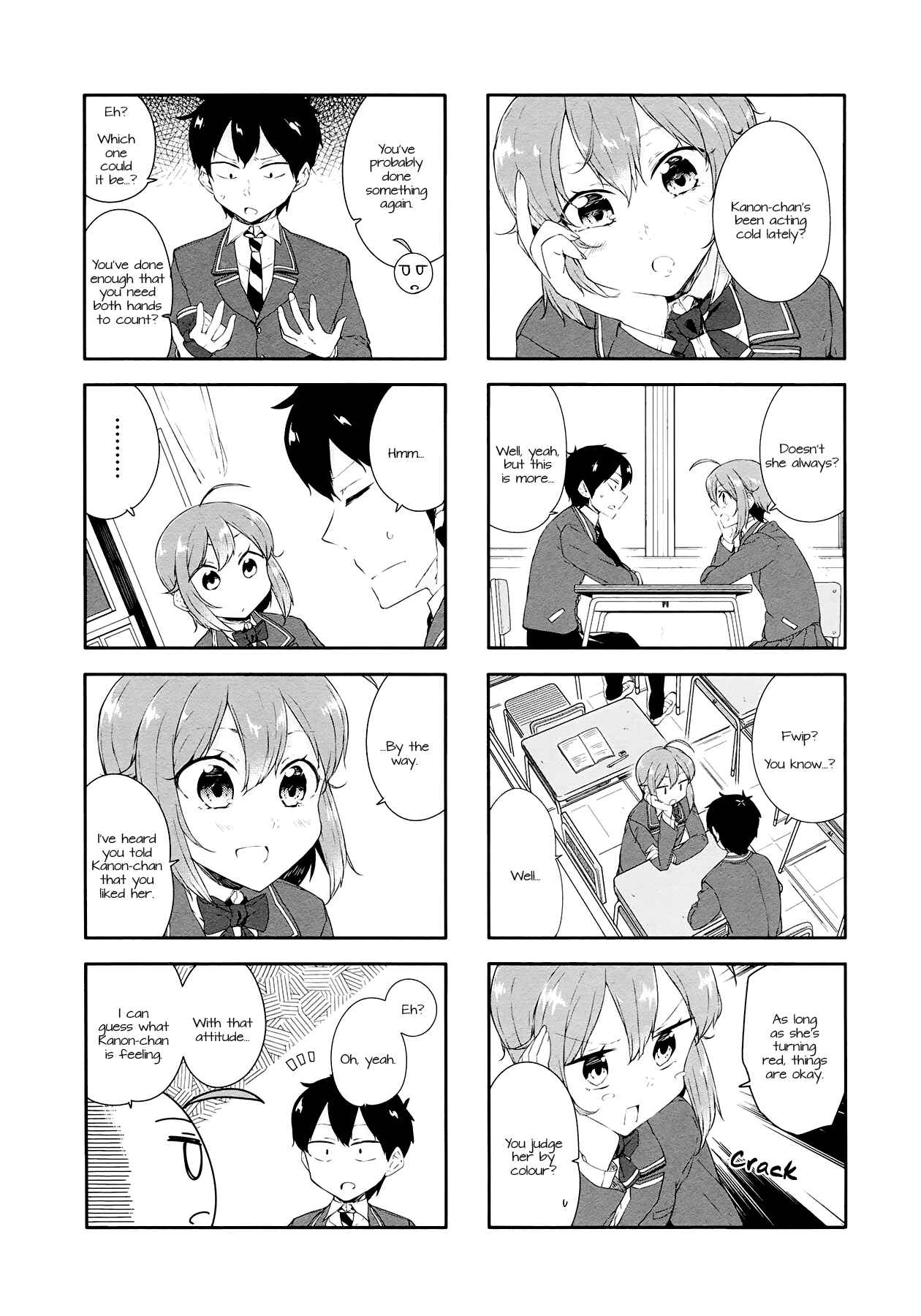 Page 2 Chapter 37 Hazuki Kanon wa Amakunai.