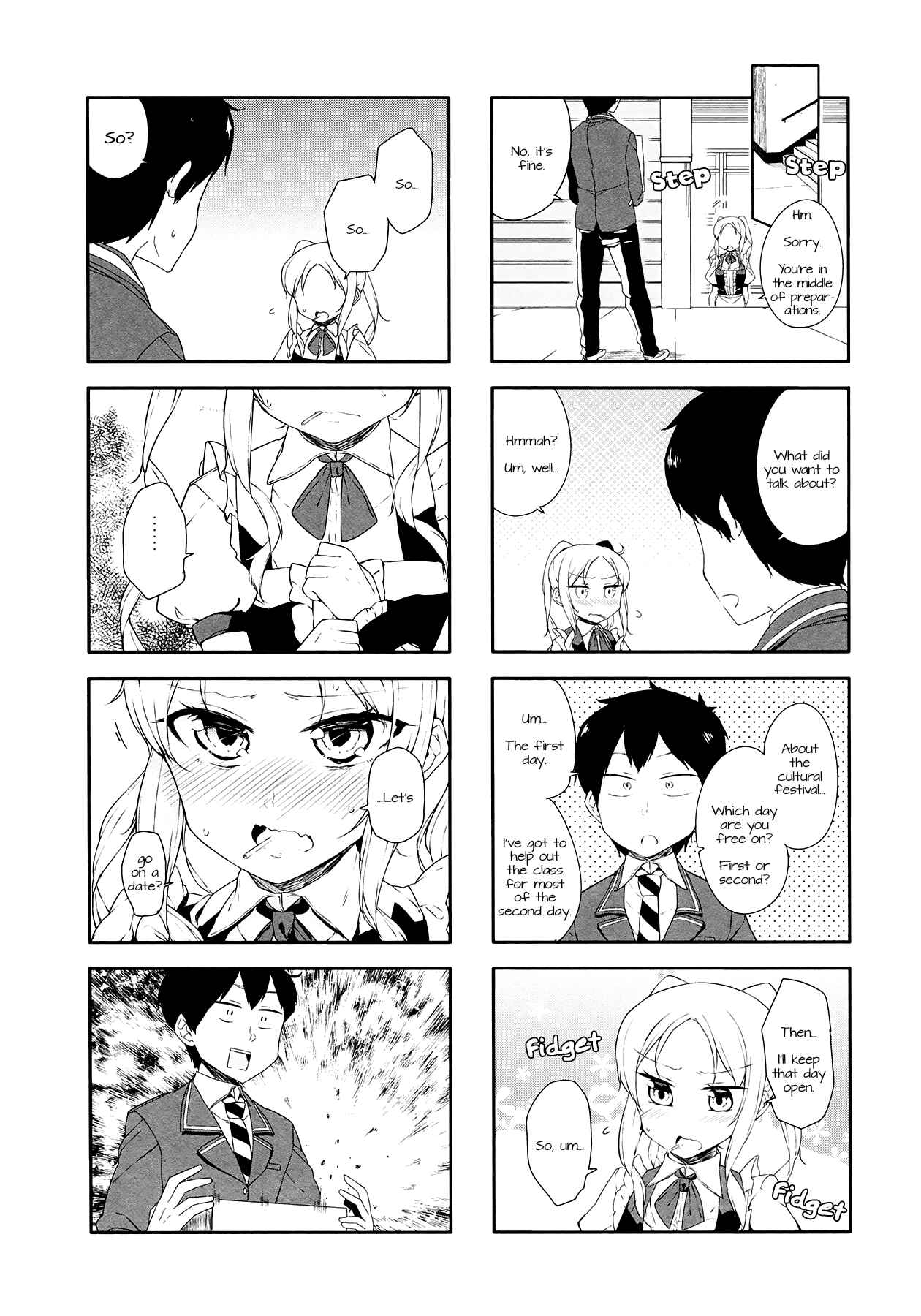 Page 10 Chapter 31 Hazuki Kanon wa Amakunai.