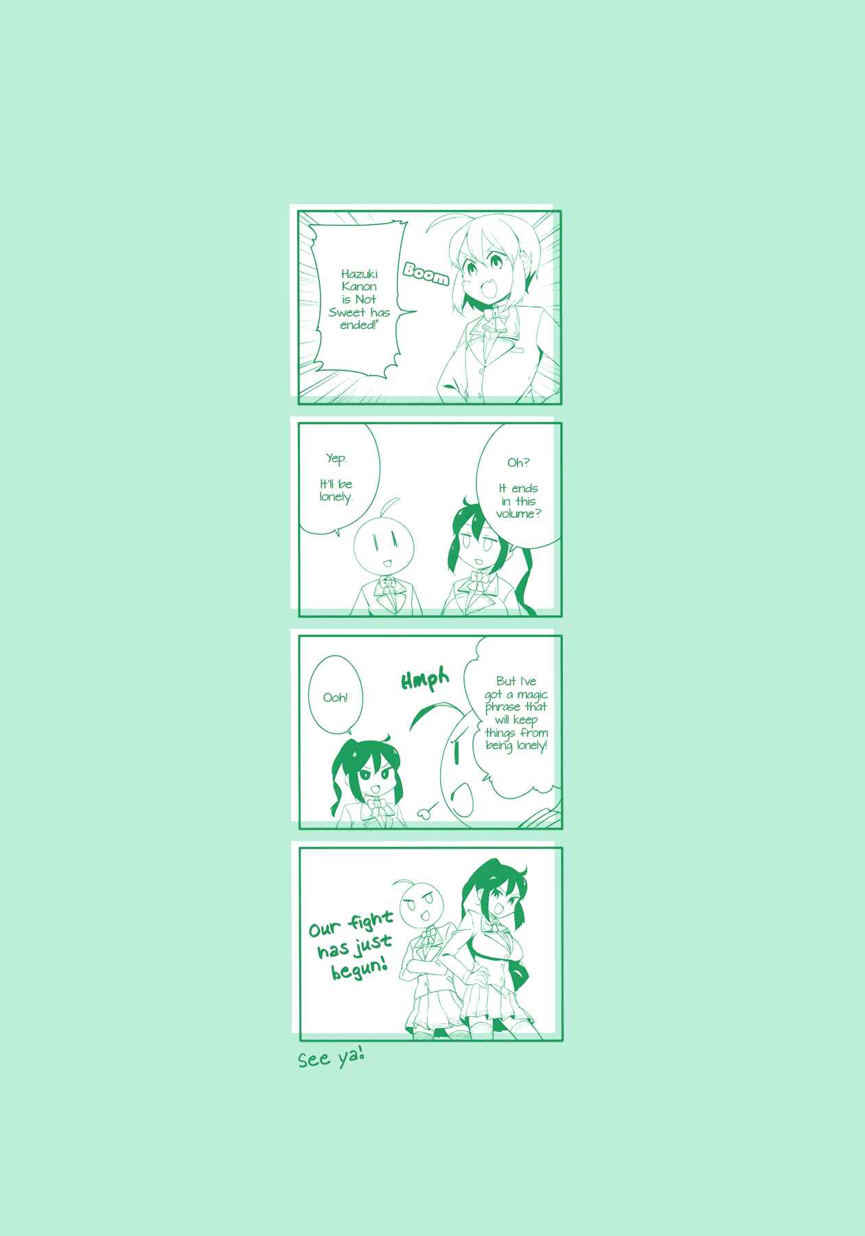 Page 12 Chapter 38 Hazuki Kanon wa Amakunai.