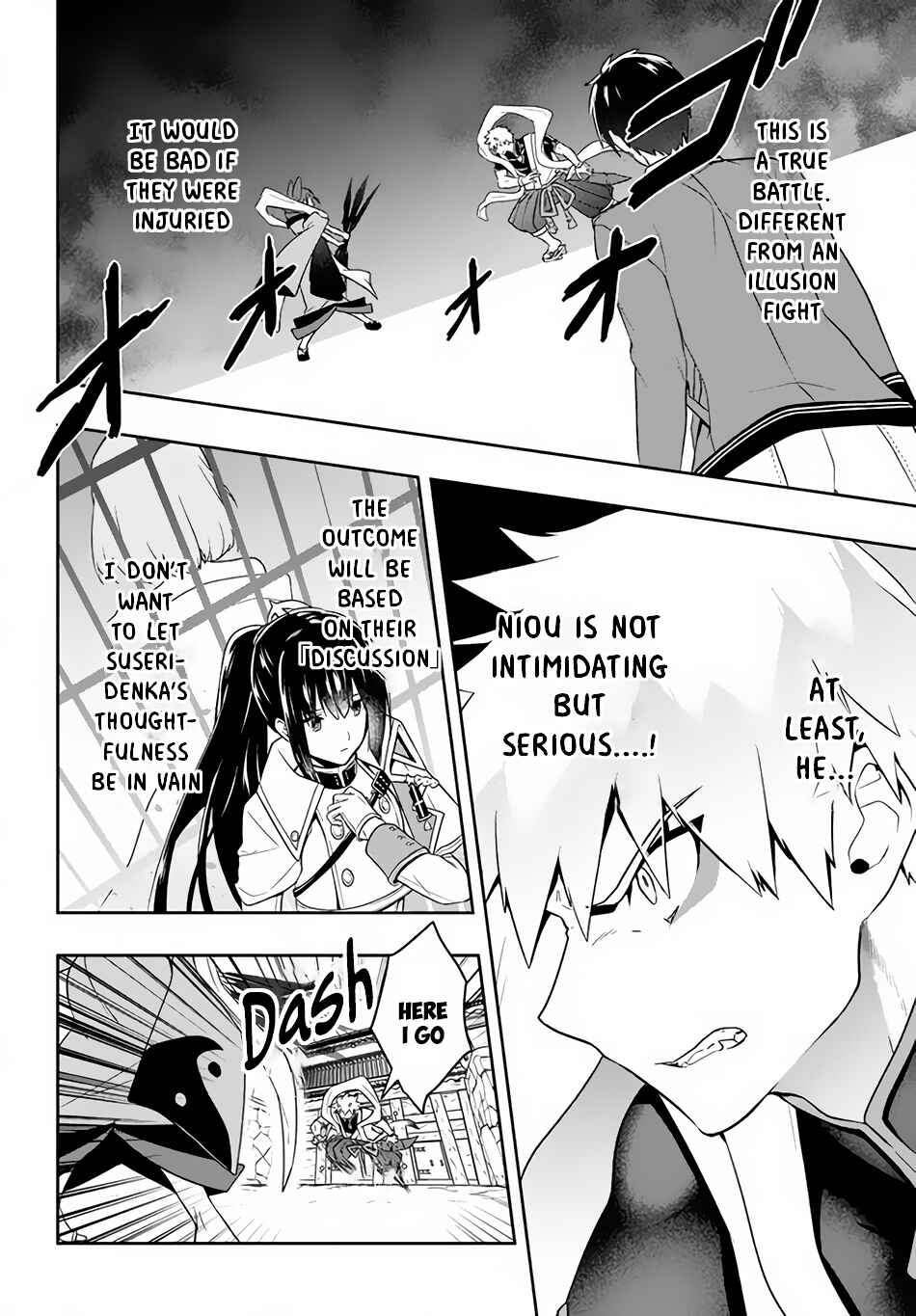 Page 13 Chapter 21 Roku-hime wa Kami Goei ni Koi wo Suru ~Saikyou no Shugo Kishi, Tenseishite Mahou Gakuen ni Iku~