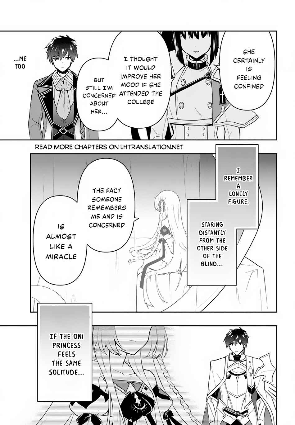 Page 6 Chapter 21 Roku-hime wa Kami Goei ni Koi wo Suru ~Saikyou no Shugo Kishi, Tenseishite Mahou Gakuen ni Iku~