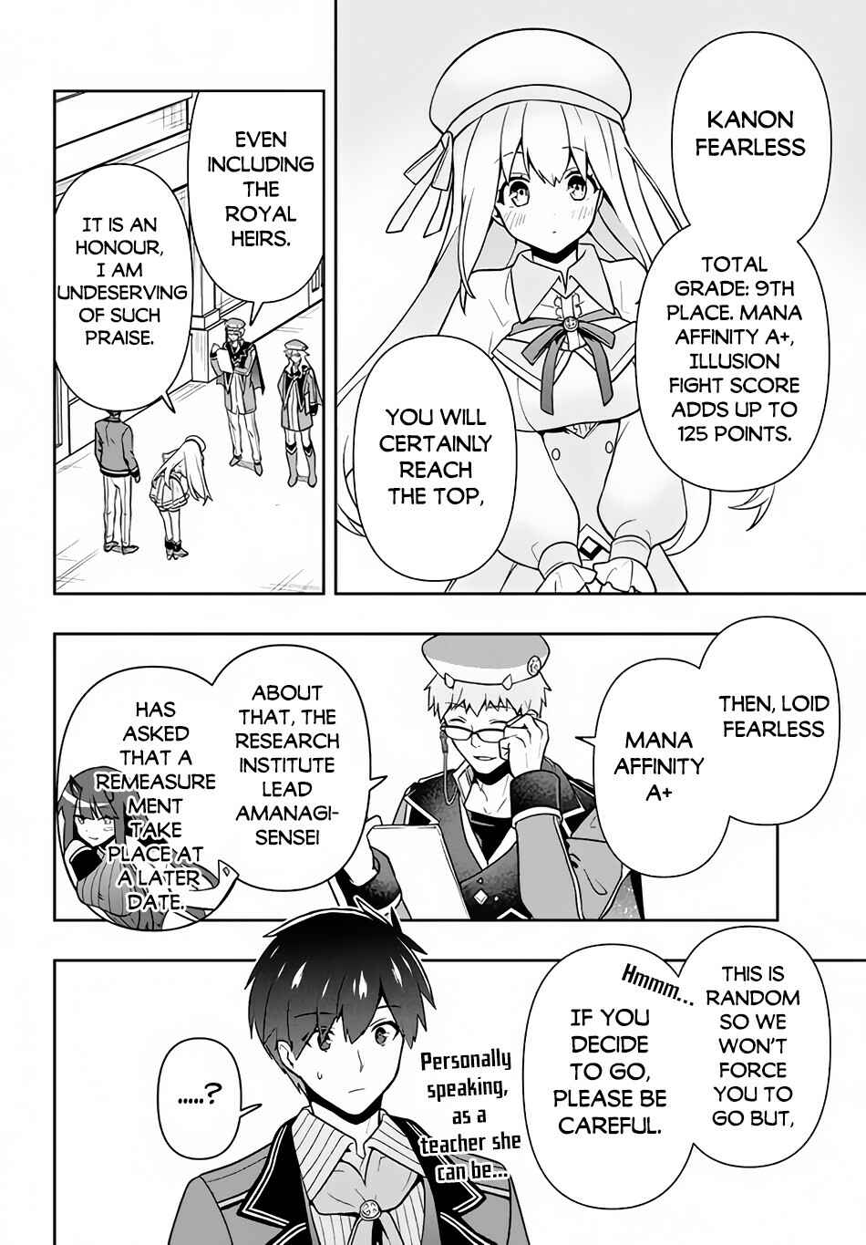 Page 17 Chapter 12 Roku-hime wa Kami Goei ni Koi wo Suru ~Saikyou no Shugo Kishi, Tenseishite Mahou Gakuen ni Iku~