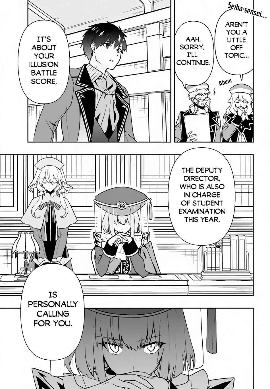 Page 18 Chapter 12 Roku-hime wa Kami Goei ni Koi wo Suru ~Saikyou no Shugo Kishi, Tenseishite Mahou Gakuen ni Iku~