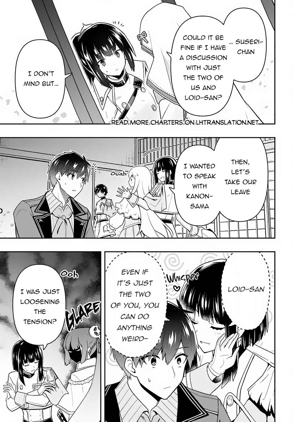 Page 6 Chapter 23 Roku-hime wa Kami Goei ni Koi wo Suru ~Saikyou no Shugo Kishi, Tenseishite Mahou Gakuen ni Iku~