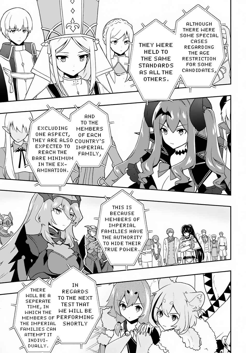 Page 4 Chapter 8 Roku-hime wa Kami Goei ni Koi wo Suru ~Saikyou no Shugo Kishi, Tenseishite Mahou Gakuen ni Iku~