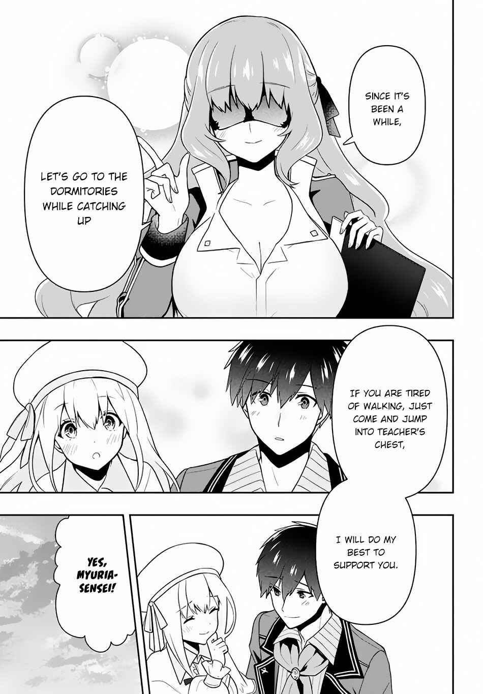 Page 10 Chapter 13 Roku-hime wa Kami Goei ni Koi wo Suru ~Saikyou no Shugo Kishi, Tenseishite Mahou Gakuen ni Iku~
