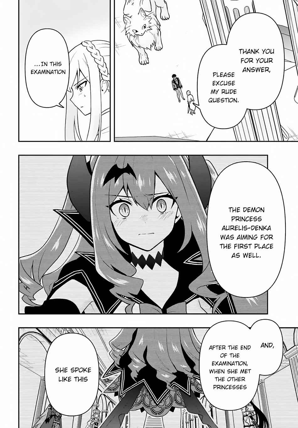 Page 19 Chapter 13 Roku-hime wa Kami Goei ni Koi wo Suru ~Saikyou no Shugo Kishi, Tenseishite Mahou Gakuen ni Iku~