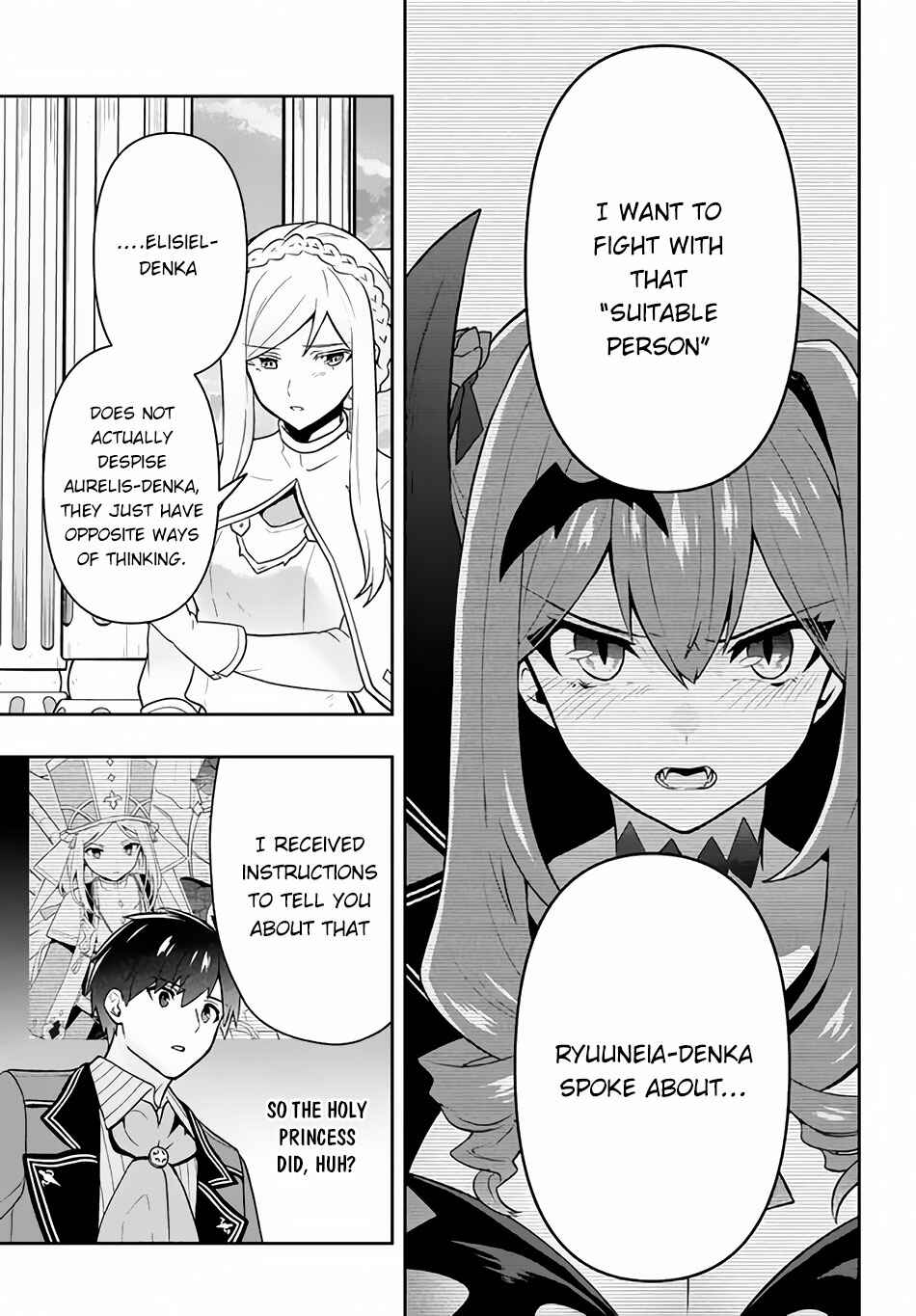 Page 20 Chapter 13 Roku-hime wa Kami Goei ni Koi wo Suru ~Saikyou no Shugo Kishi, Tenseishite Mahou Gakuen ni Iku~