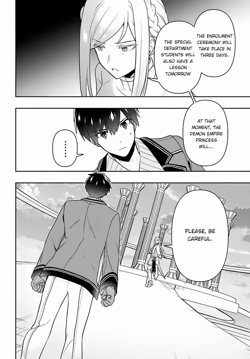 Page 21 Chapter 13 Roku-hime wa Kami Goei ni Koi wo Suru ~Saikyou no Shugo Kishi, Tenseishite Mahou Gakuen ni Iku~