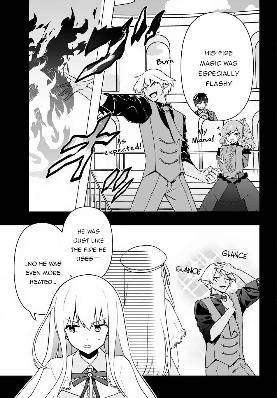 Page 6 Chapter 9 Roku-hime wa Kami Goei ni Koi wo Suru ~Saikyou no Shugo Kishi, Tenseishite Mahou Gakuen ni Iku~