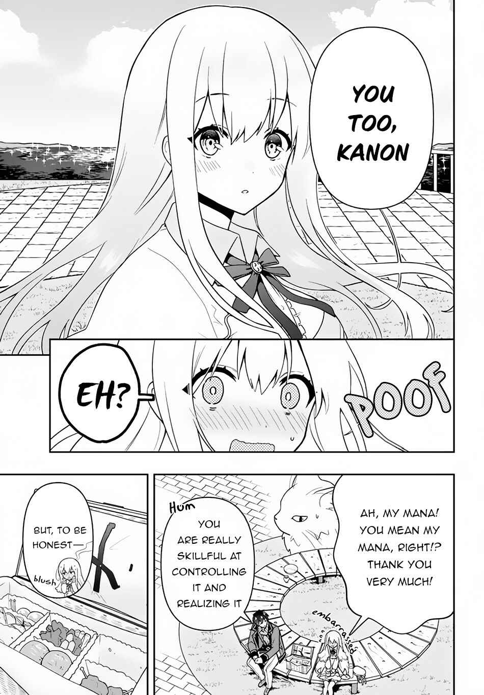 Page 8 Chapter 9 Roku-hime wa Kami Goei ni Koi wo Suru ~Saikyou no Shugo Kishi, Tenseishite Mahou Gakuen ni Iku~
