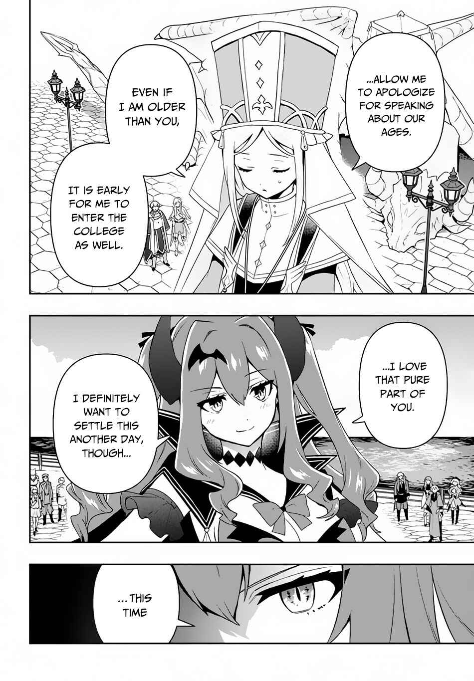Page 19 Chapter 7 Roku-hime wa Kami Goei ni Koi wo Suru ~Saikyou no Shugo Kishi, Tenseishite Mahou Gakuen ni Iku~