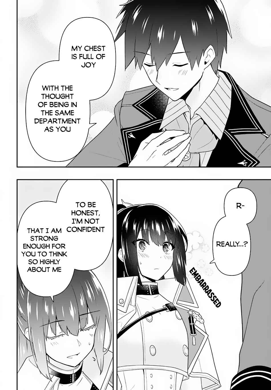 Page 19 Chapter 20 Roku-hime wa Kami Goei ni Koi wo Suru ~Saikyou no Shugo Kishi, Tenseishite Mahou Gakuen ni Iku~