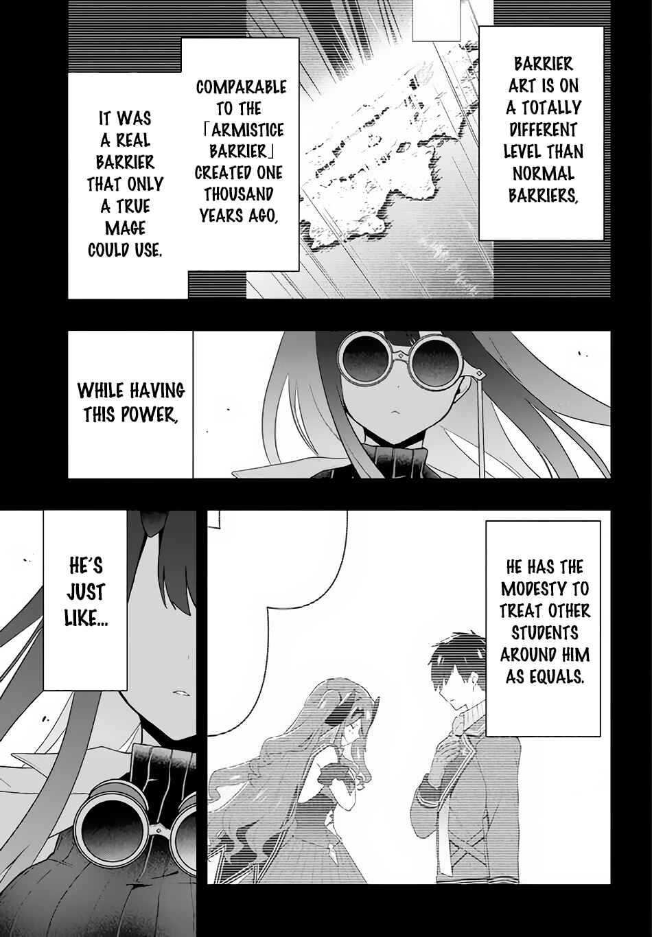 Page 4 Chapter 20 Roku-hime wa Kami Goei ni Koi wo Suru ~Saikyou no Shugo Kishi, Tenseishite Mahou Gakuen ni Iku~