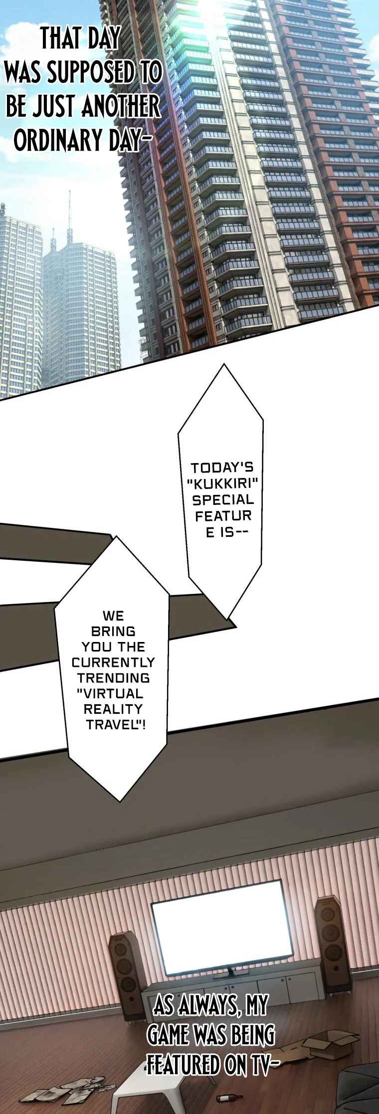 Page 3 Chapter 1 Game Master CEO Trapped in a VR World