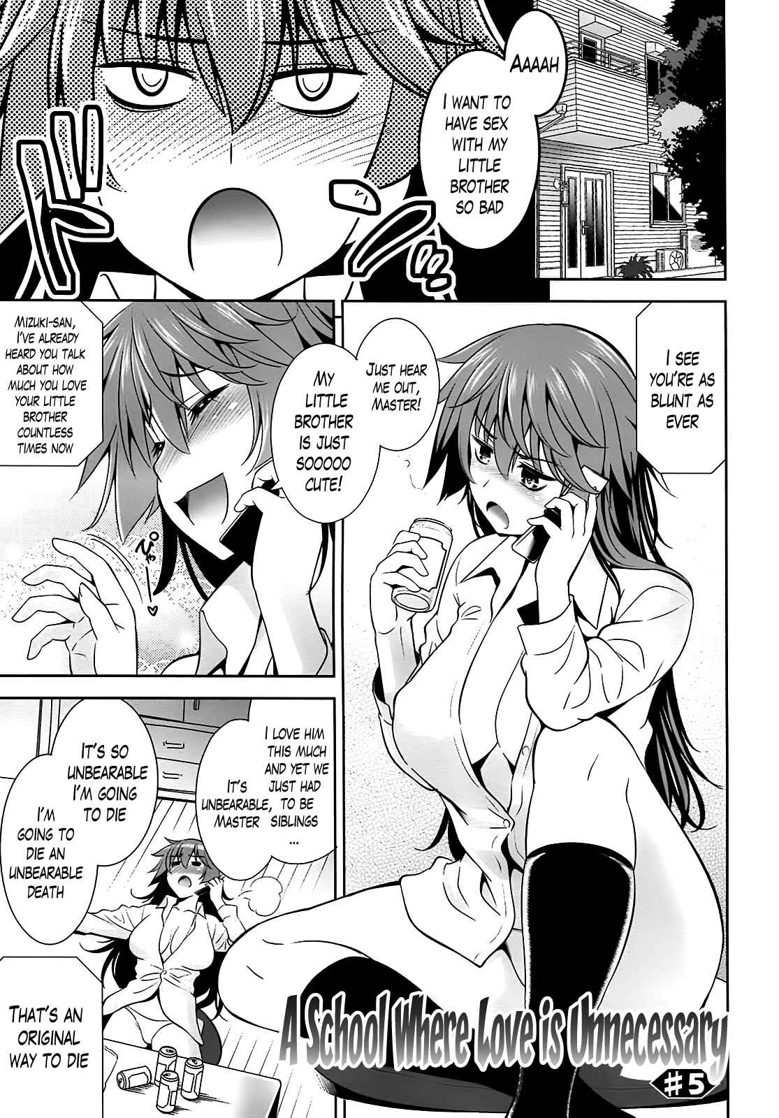 Page 1 Chapter 5 A School Where Love Is Unnecessary