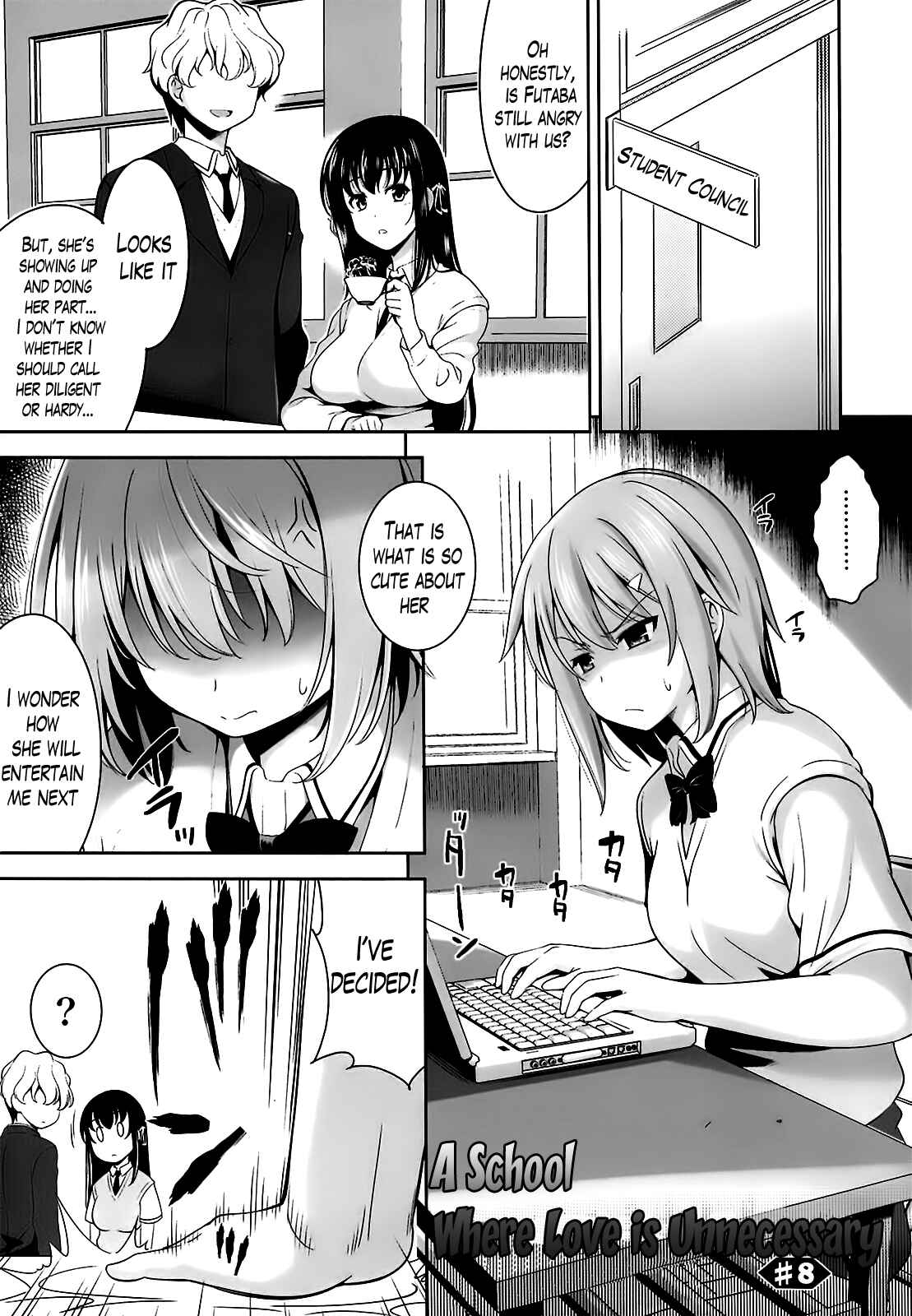 Page 1 Chapter 8 A School Where Love Is Unnecessary
