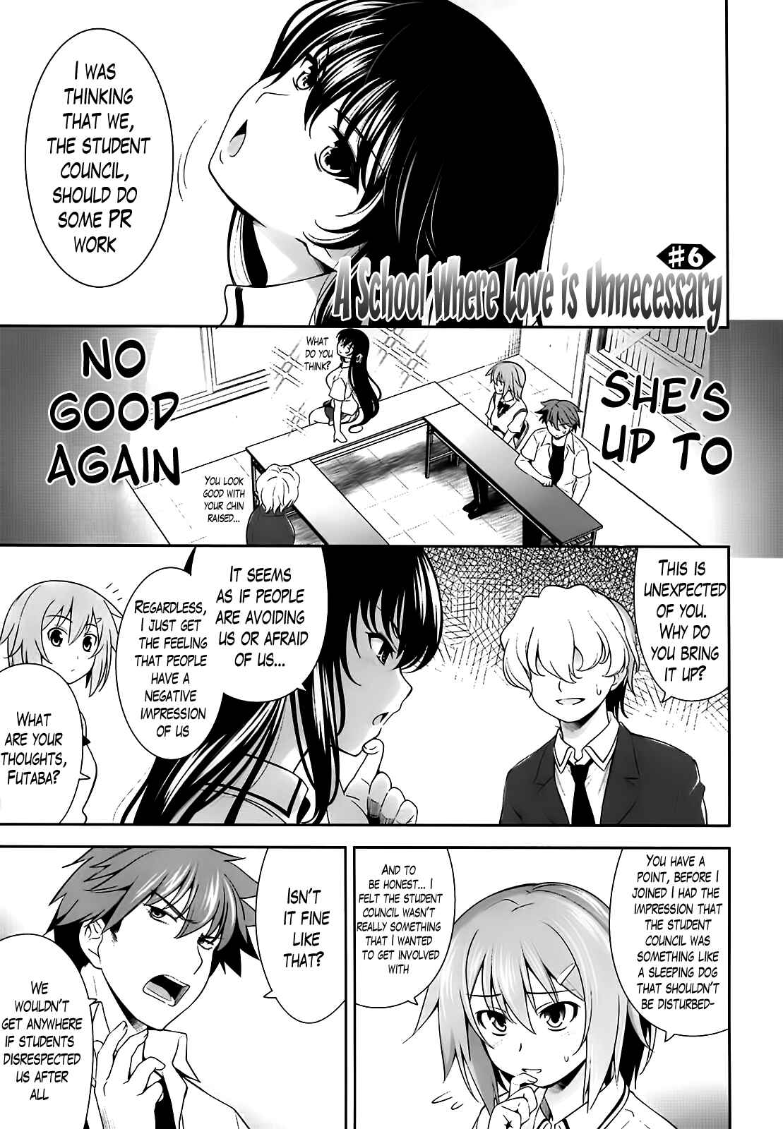 Page 1 Chapter 6 A School Where Love Is Unnecessary
