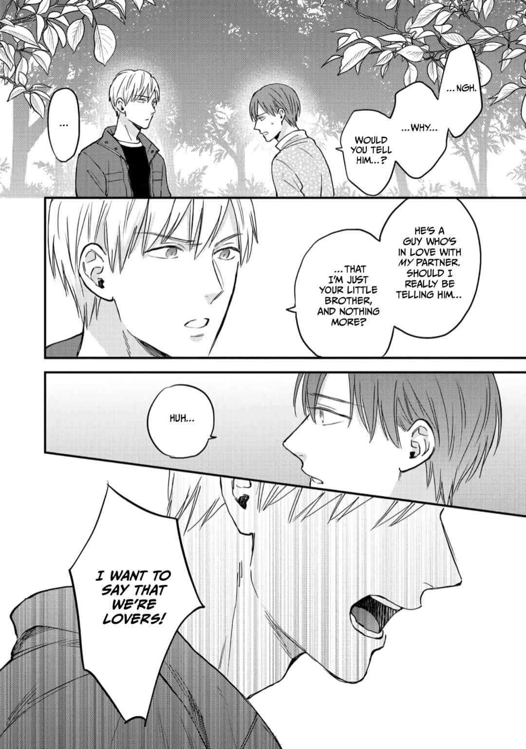 Page 28 Chapter 3 Giri no Kyoudai Dakedo Koibito no Futari wa Doudou to Tsukiaitai