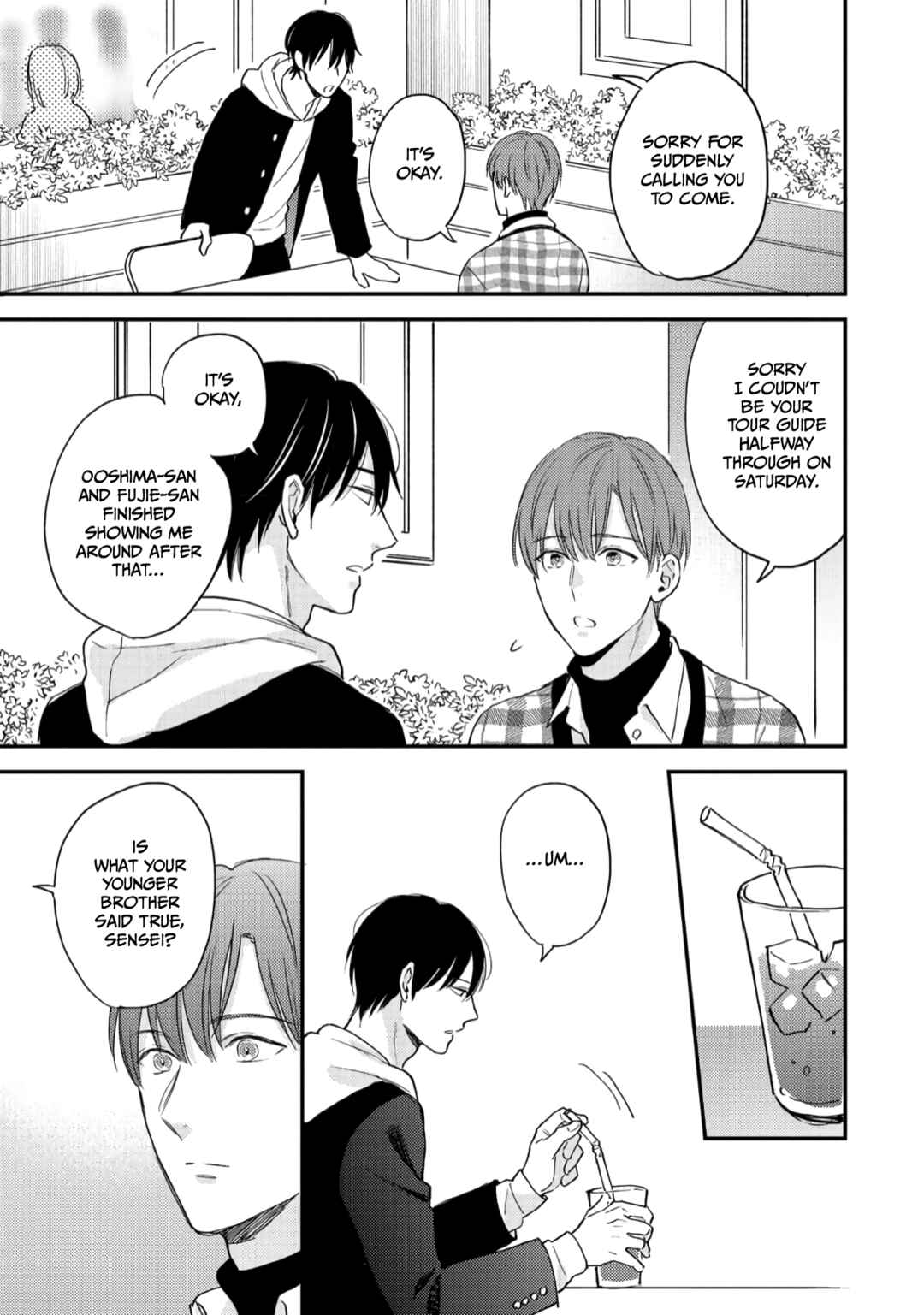 Page 15 Chapter 4 Giri no Kyoudai Dakedo Koibito no Futari wa Doudou to Tsukiaitai