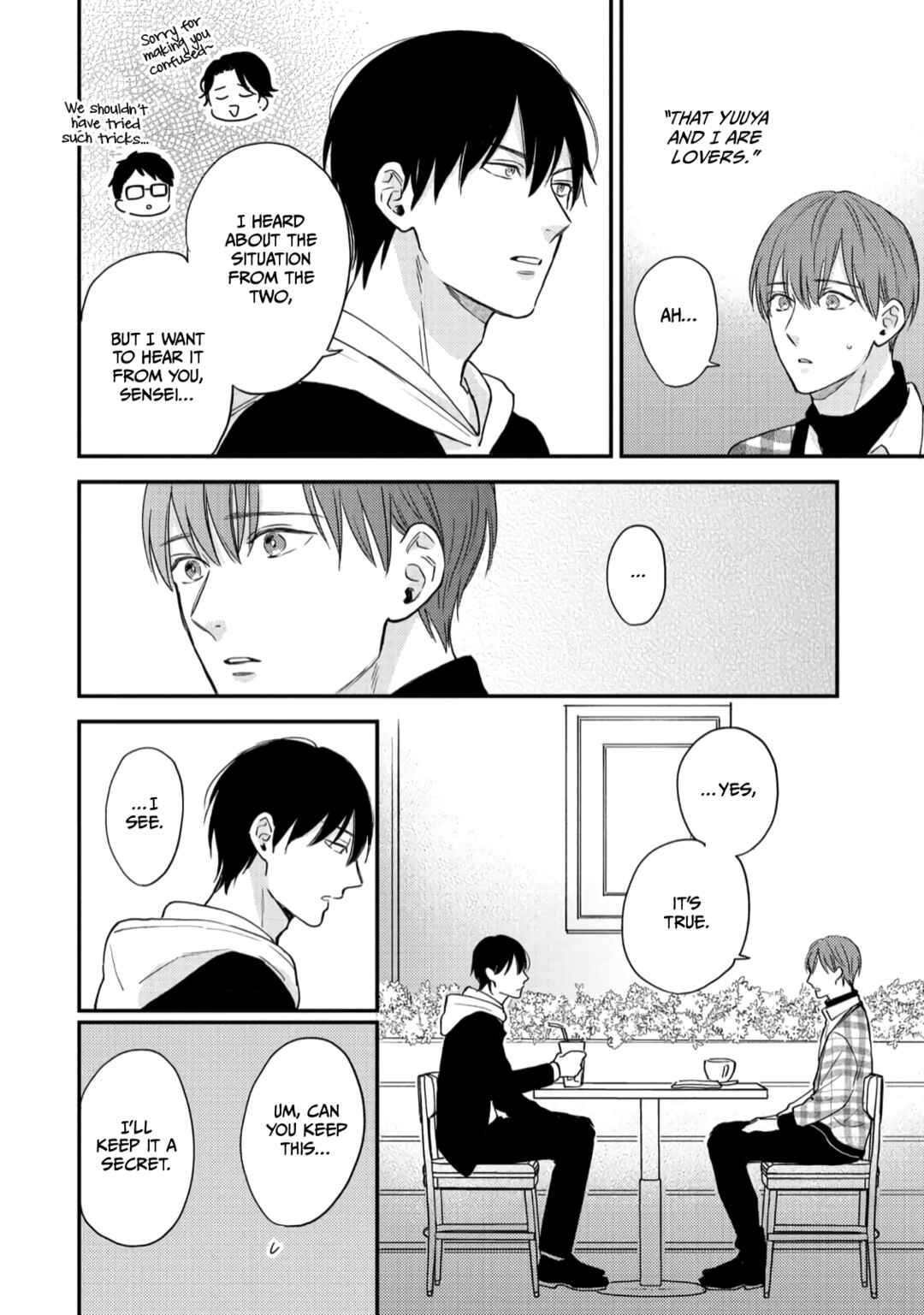 Page 16 Chapter 4 Giri no Kyoudai Dakedo Koibito no Futari wa Doudou to Tsukiaitai