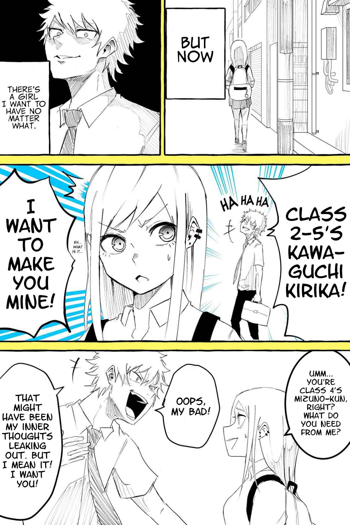 Page 3 Chapter 5 Airhead Gyaru Kawaguchi-san!!