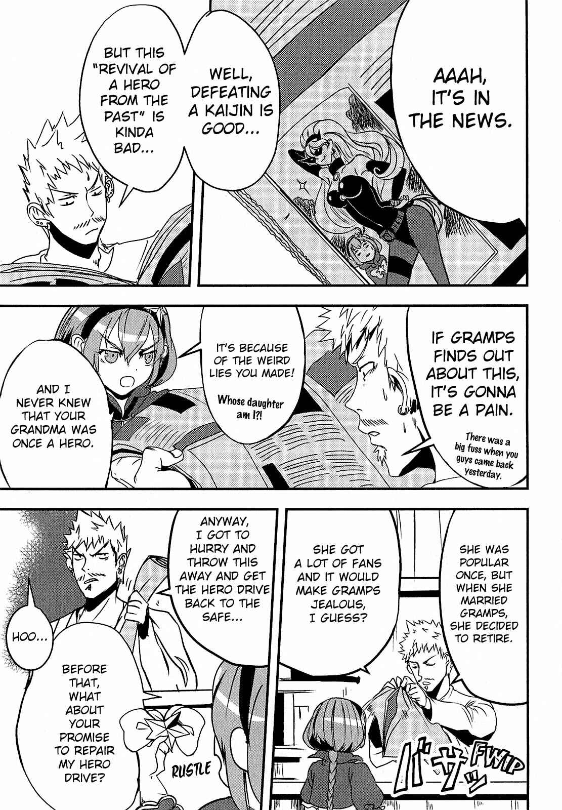 Page 4 Chapter 5 Ore to Hero to Mahou Shoujo