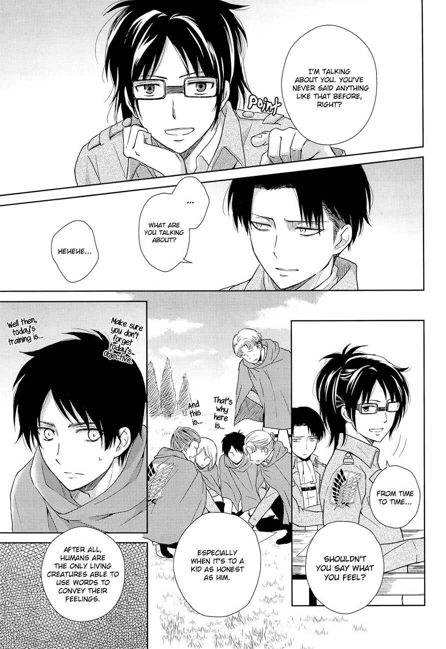 Page 9 Chapter Unknown_c307 Shingeki no Kyojin - Nemuru Kimi ni Ai no Kotoba wo (Doujinshi)