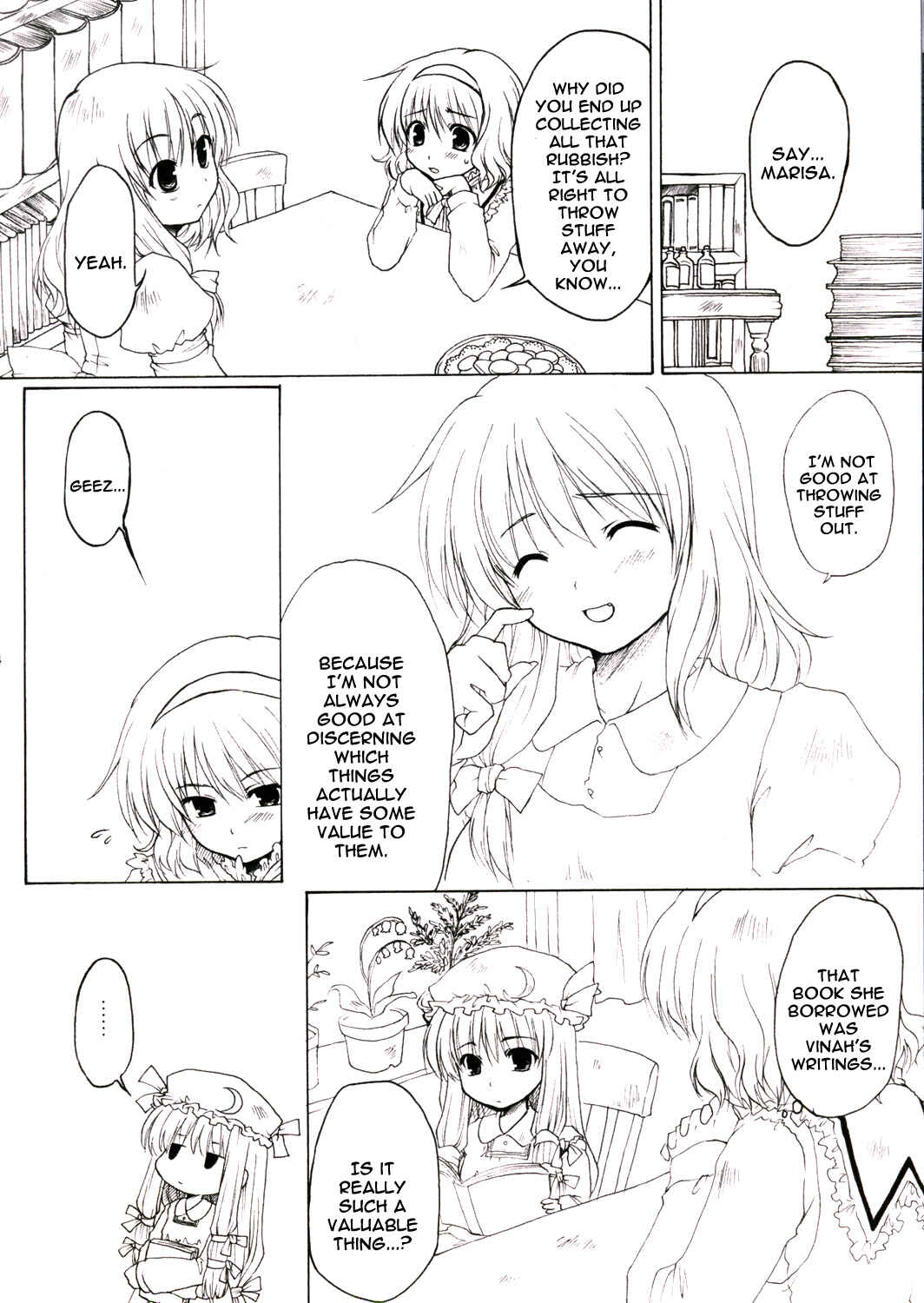 Page 14 Chapter Unknown_252a Touhou - Hoshikuzu Takarabako (Doujinshi)