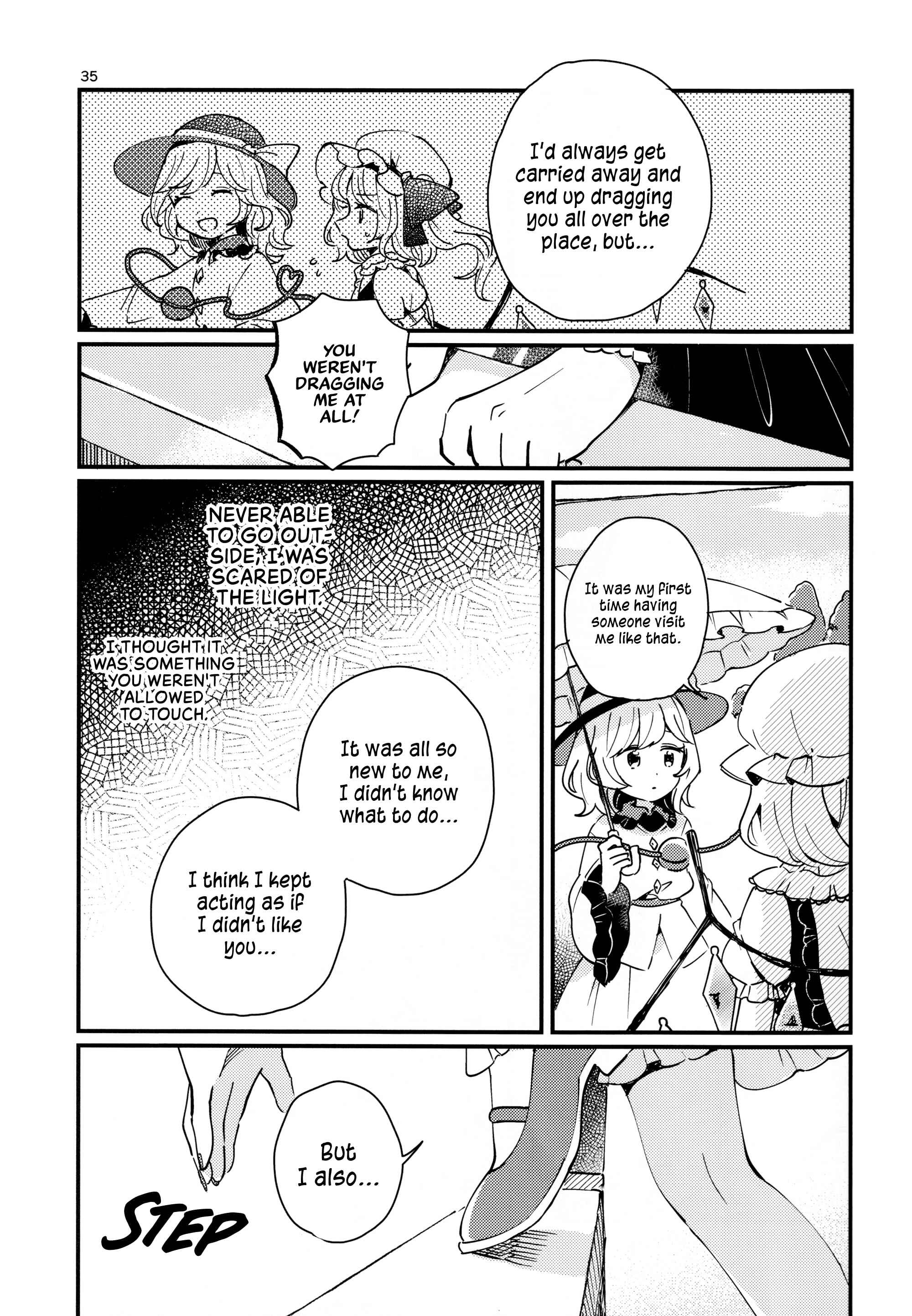Page 34 Chapter Unknown_01fe Touhou - Location of the Light (Doujinshi)