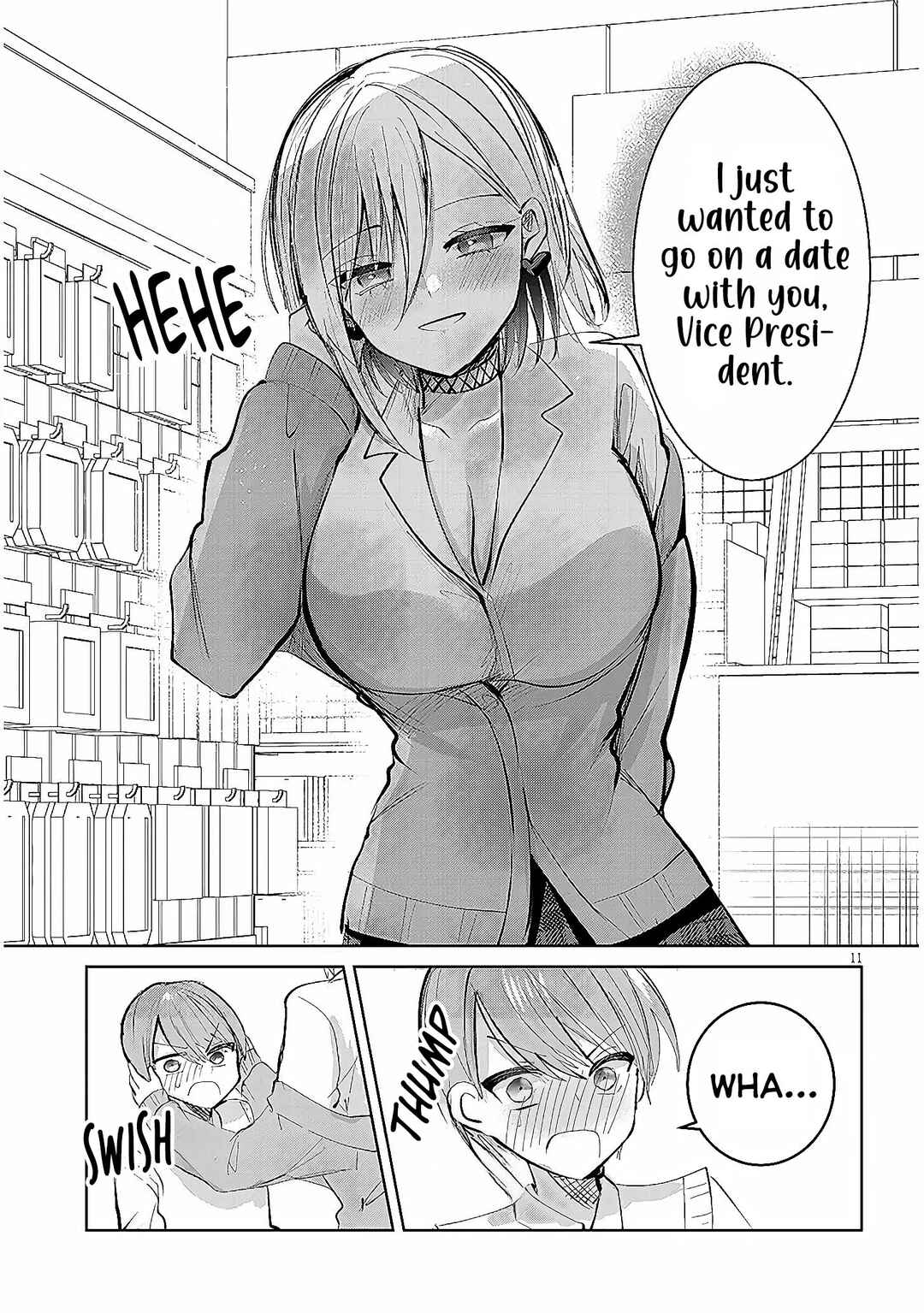 Page 12 Chapter 11 Kotowarenai Kaichou wa Tomoe-kun ni Dake shite Agetai