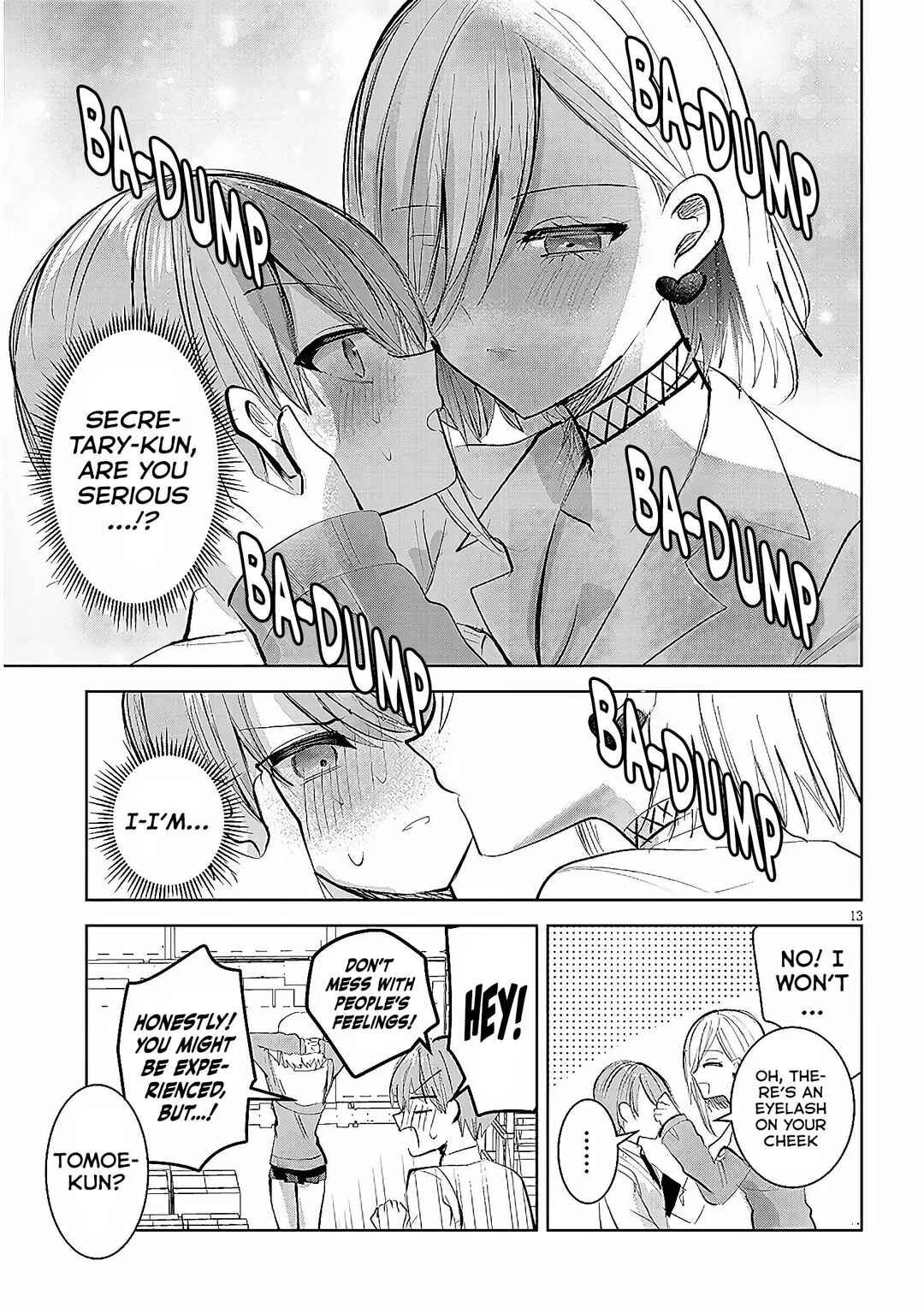 Page 14 Chapter 11 Kotowarenai Kaichou wa Tomoe-kun ni Dake shite Agetai