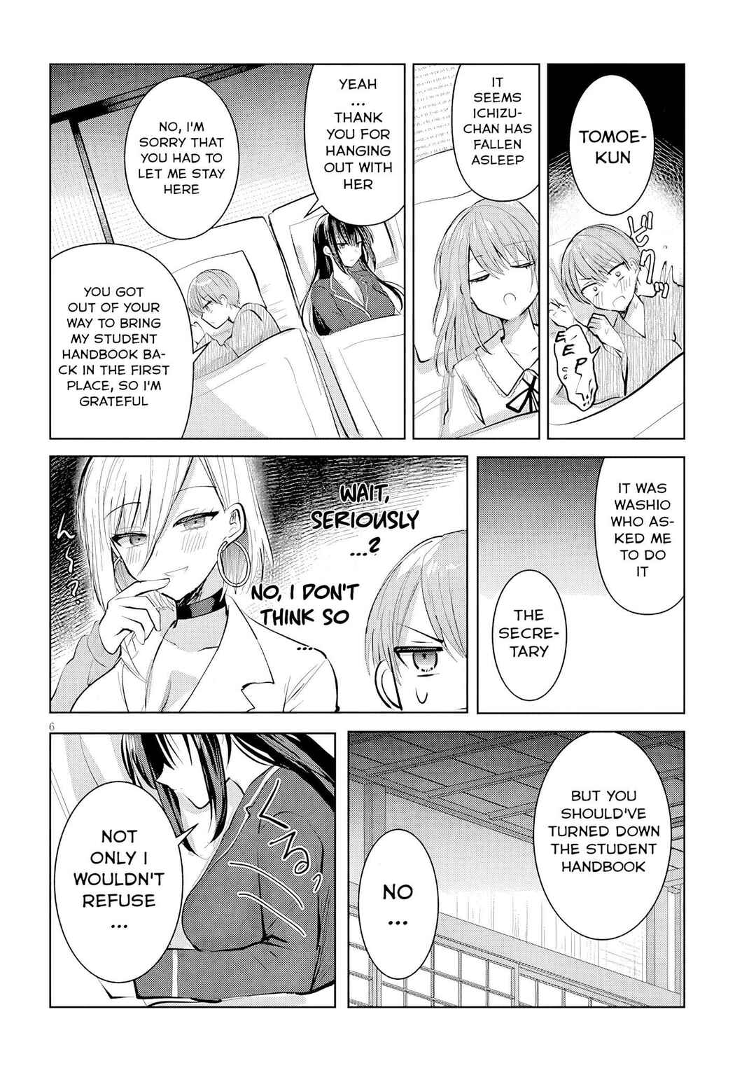 Page 7 Chapter 15 Kotowarenai Kaichou wa Tomoe-kun ni Dake shite Agetai