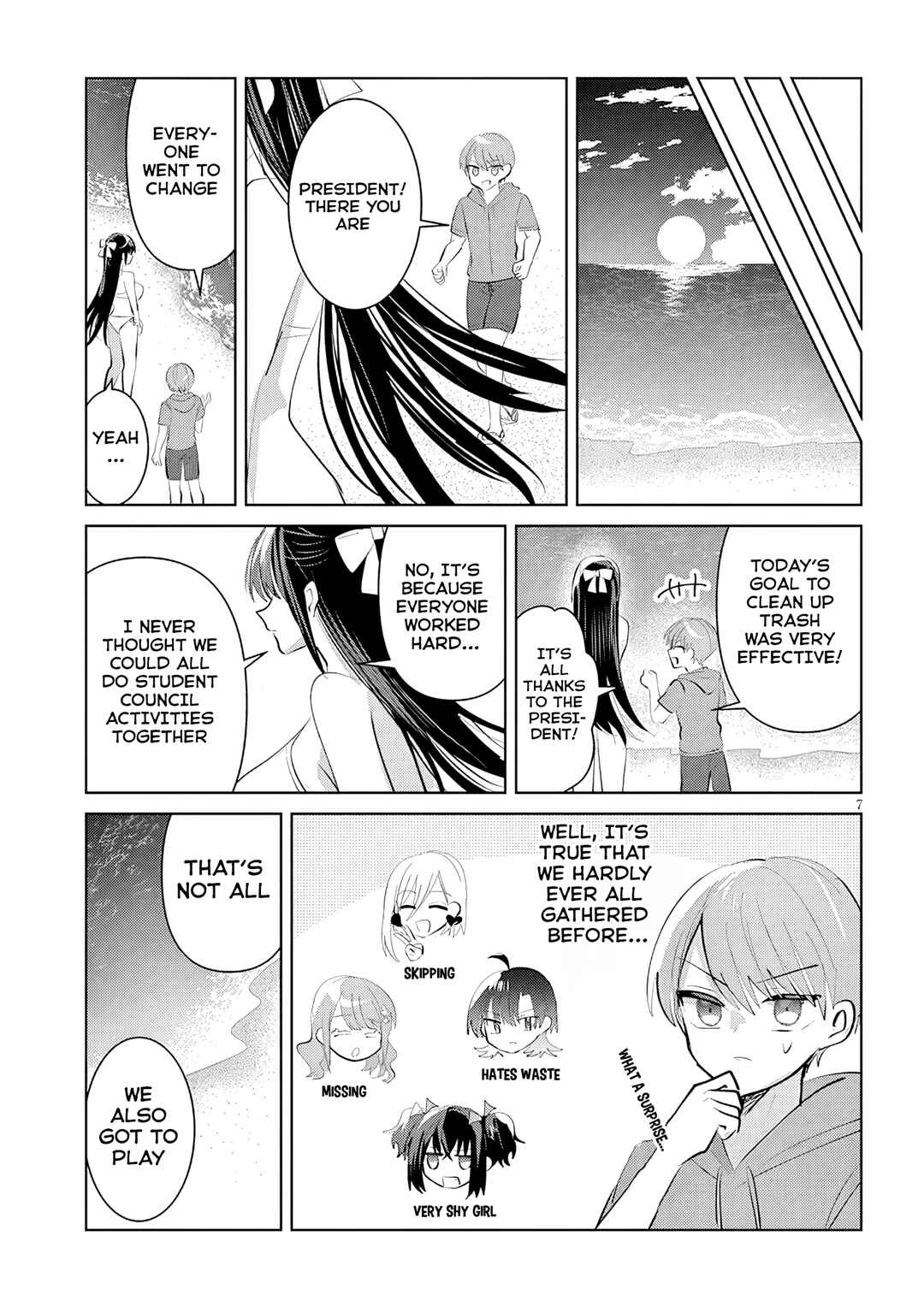 Page 8 Chapter 20 Kotowarenai Kaichou wa Tomoe-kun ni Dake shite Agetai