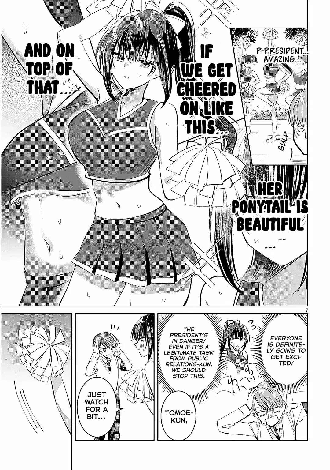 Page 8 Chapter 9 Kotowarenai Kaichou wa Tomoe-kun ni Dake shite Agetai