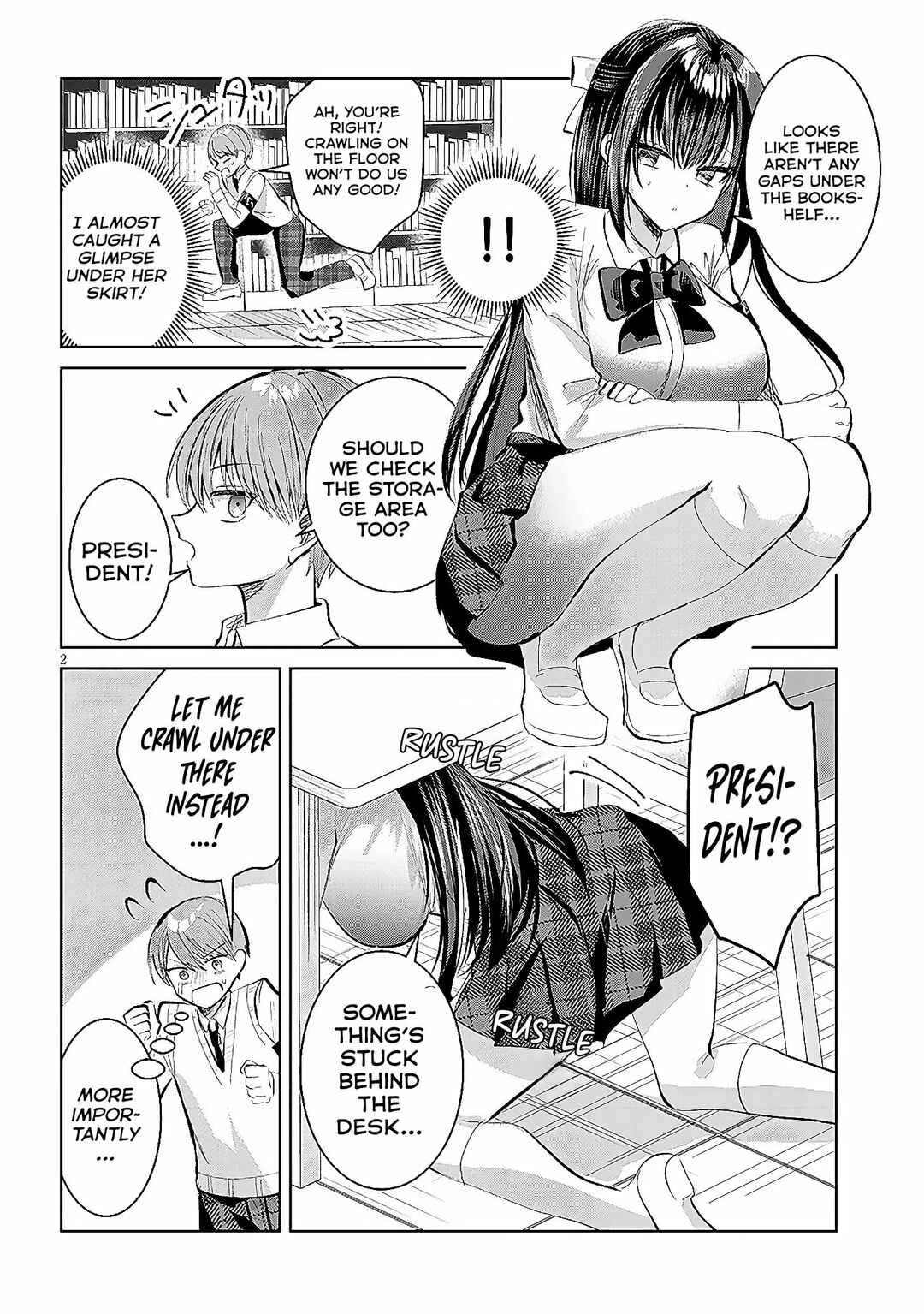 Page 3 Chapter 10 Kotowarenai Kaichou wa Tomoe-kun ni Dake shite Agetai