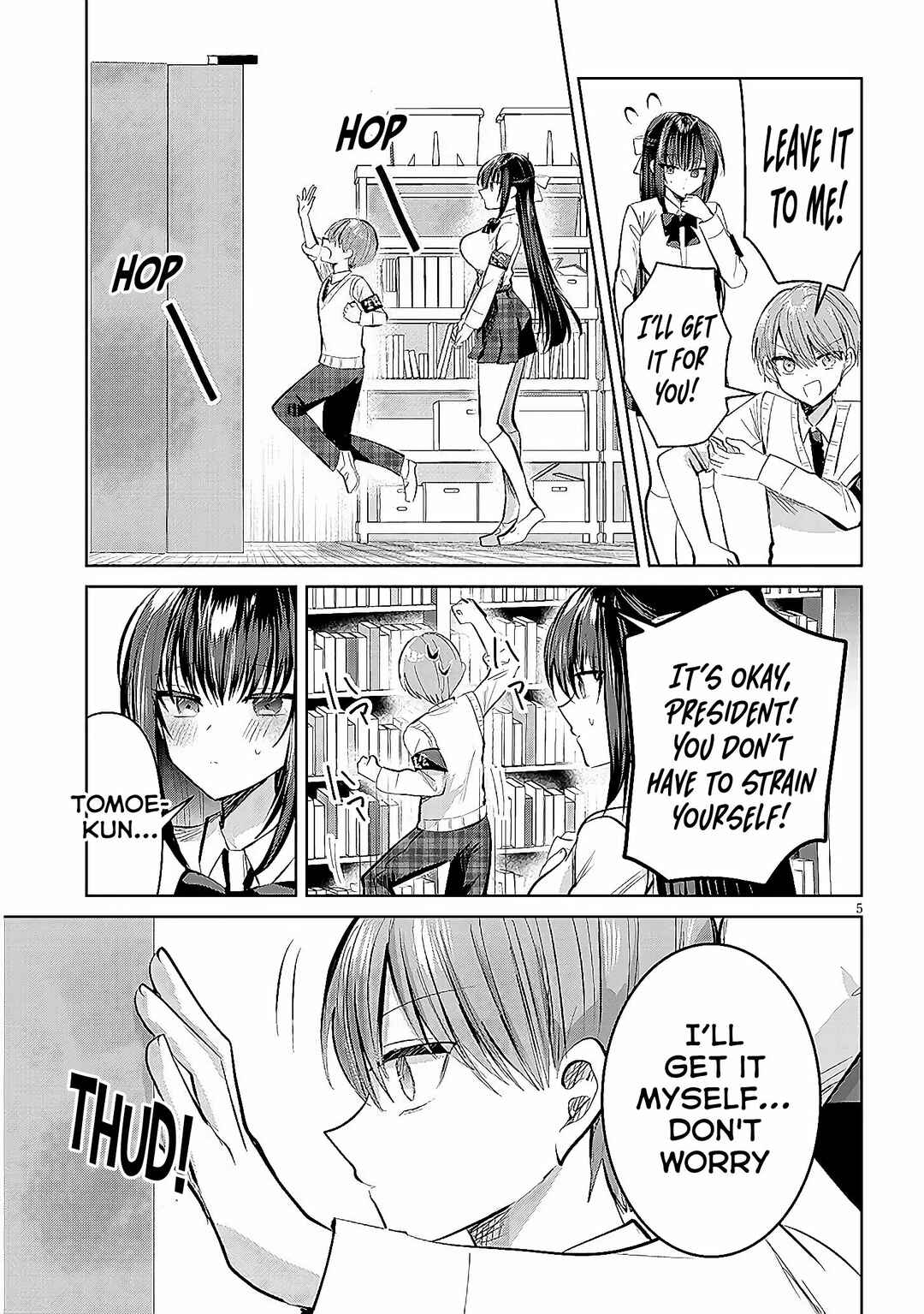 Page 6 Chapter 10 Kotowarenai Kaichou wa Tomoe-kun ni Dake shite Agetai