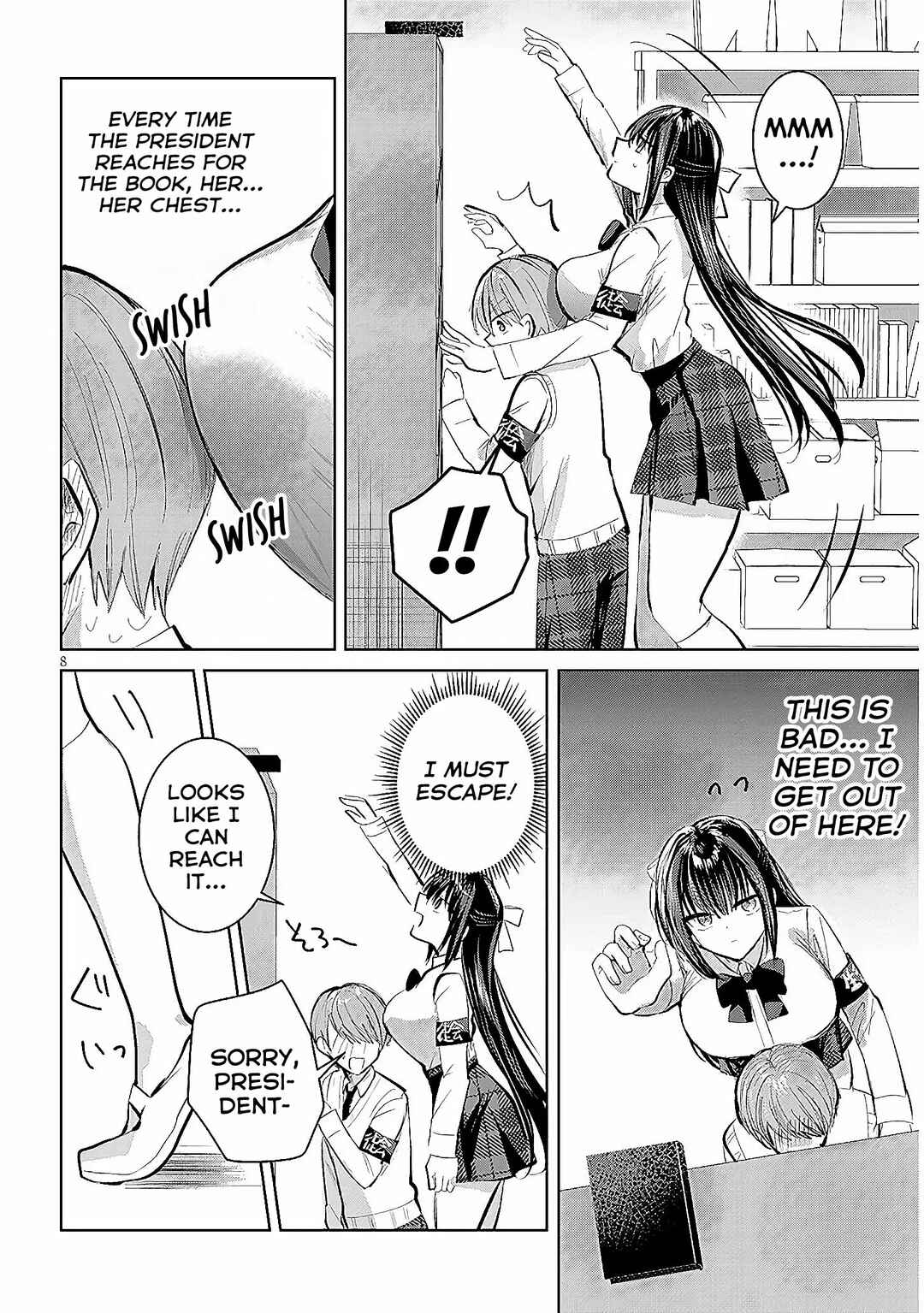 Page 9 Chapter 10 Kotowarenai Kaichou wa Tomoe-kun ni Dake shite Agetai
