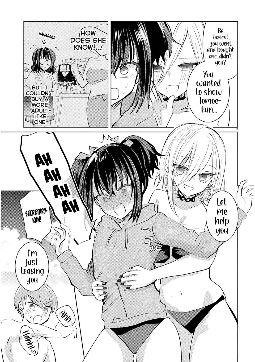 Page 8 Chapter 19 Kotowarenai Kaichou wa Tomoe-kun ni Dake shite Agetai