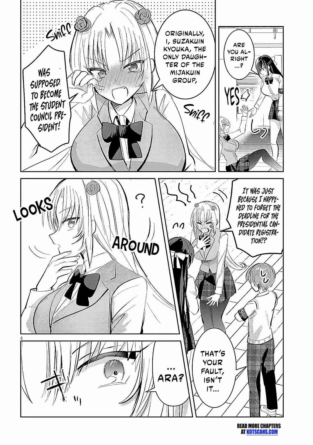 Page 5 Chapter 8 Kotowarenai Kaichou wa Tomoe-kun ni Dake shite Agetai